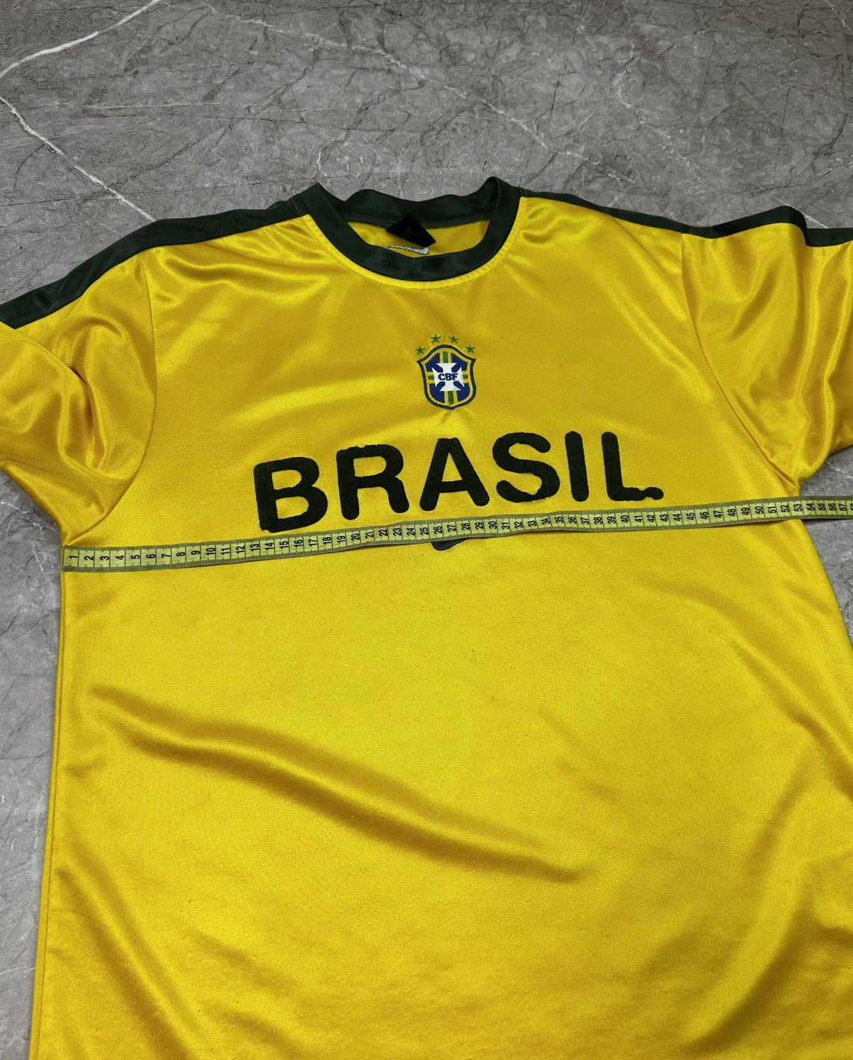 Nike Y2K Blokecore Nike Brasil 2000s Football Home Shirt S Hype Size US S / EU 44-46 / 1 - 23 Thumbnail