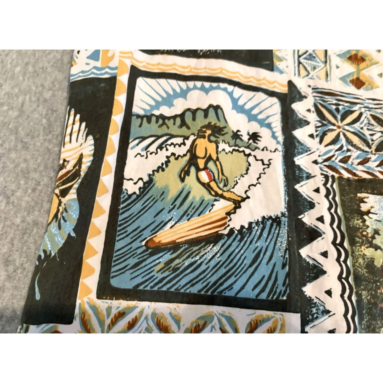 Vintage Kahala John Severson Hawaiian Shirt Surfing Hula Mens Large Size US L / EU 52-54 / 3 - 4 Thumbnail