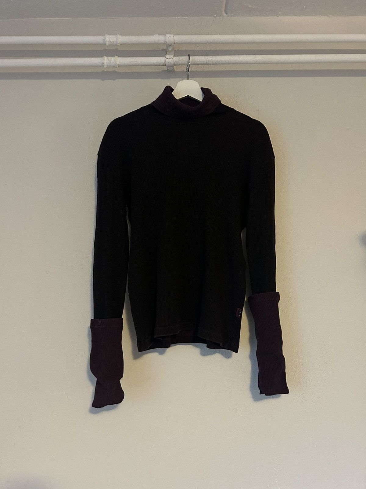 Jean Paul Gaultier Cotton Turtleneck Sweater Size US S / EU 44-46 / 1 - 1 Thumbnail