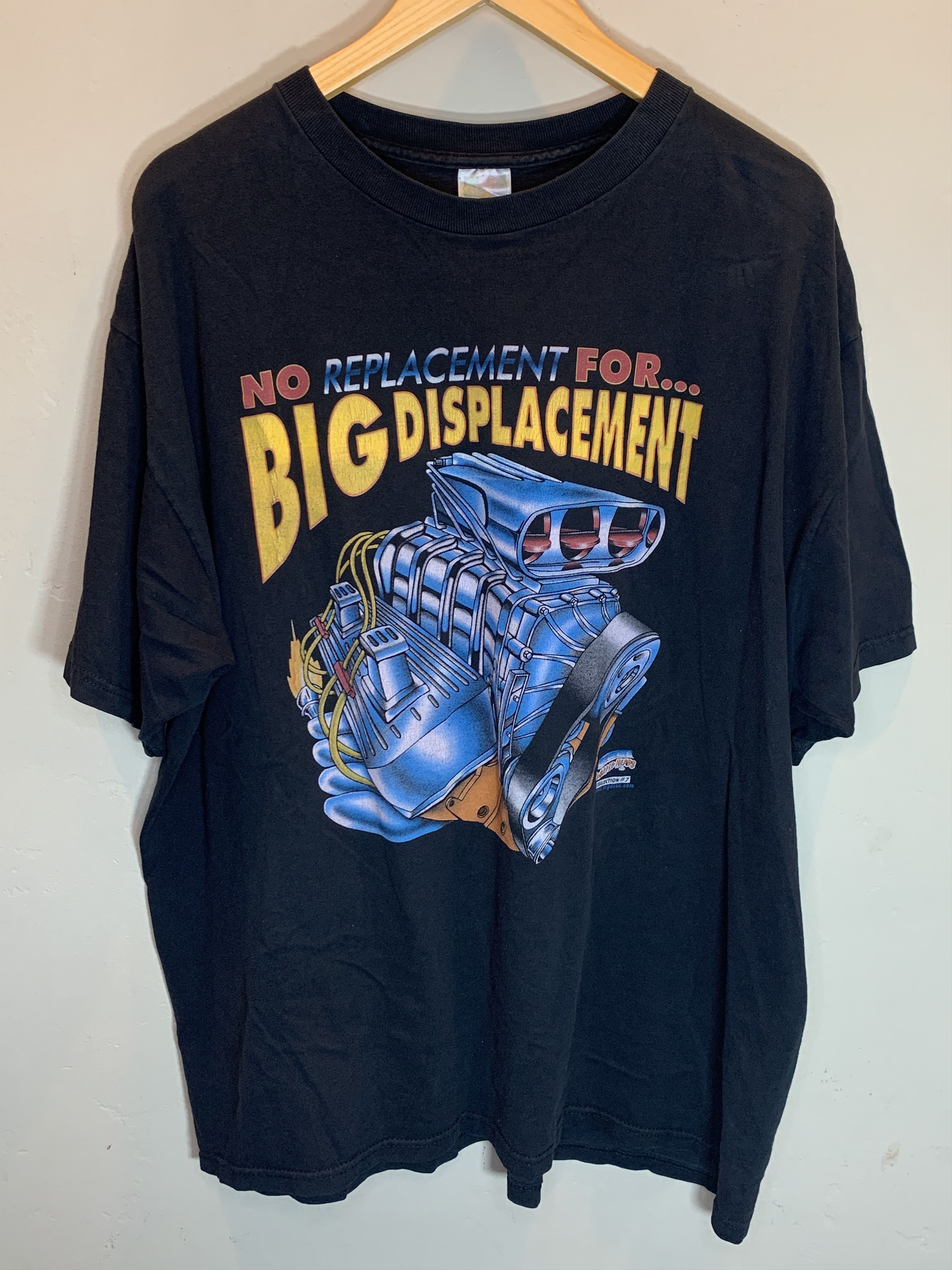 Vintage *RARE* Vintage No Replacement Big Displacement Engine Shirt Size US XXL / EU 58 / 5 - 1 Thumbnail