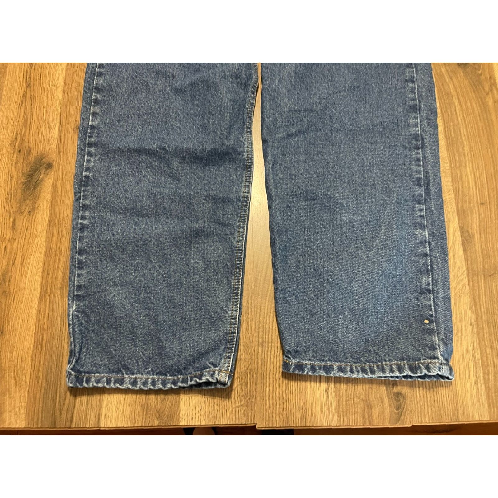 Vintage Full Blue Jeans, Men's Size 44x30, Denim, Straight Leg, Pockets, Blue, Jeans, Men, 44x30, Regular Fit, 30 Inseam Size US 44 / EU 60 - 3 Thumbnail