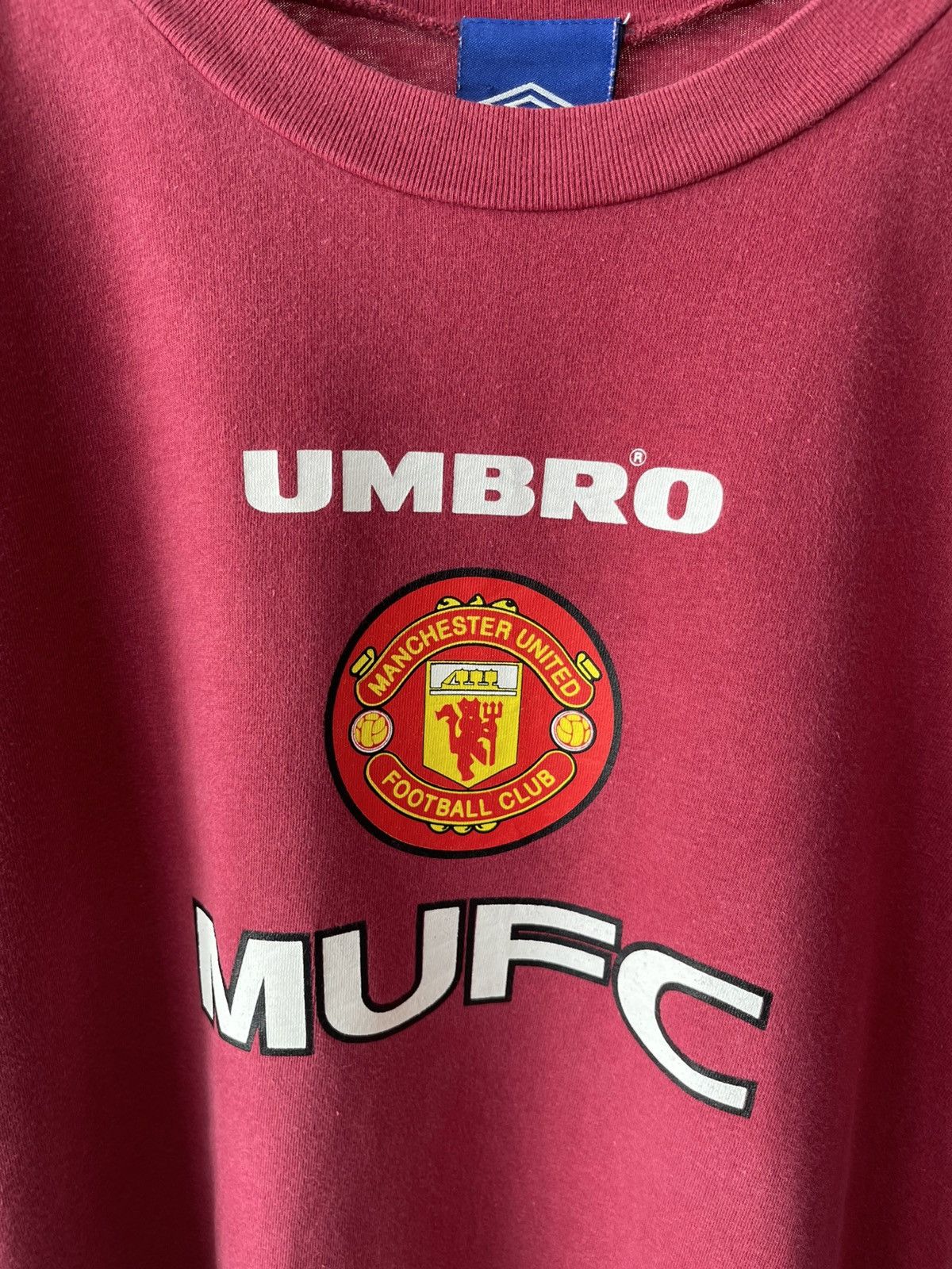 Umbro × Vintage 90s Manchester United Umbro Size US XL / EU 56 / 4 - 5 Thumbnail