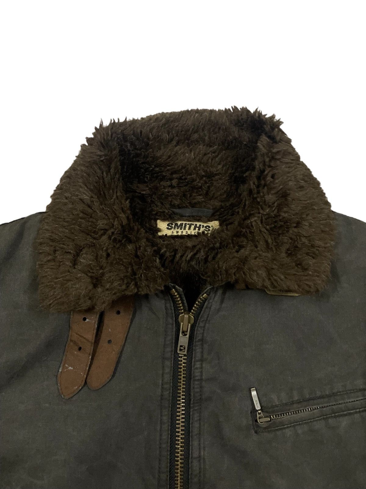 The Smiths Vintage Smith’s American Worker Streetsyle Woven B-3 Jacket Size US L / EU 52-54 / 3 - 7 Thumbnail