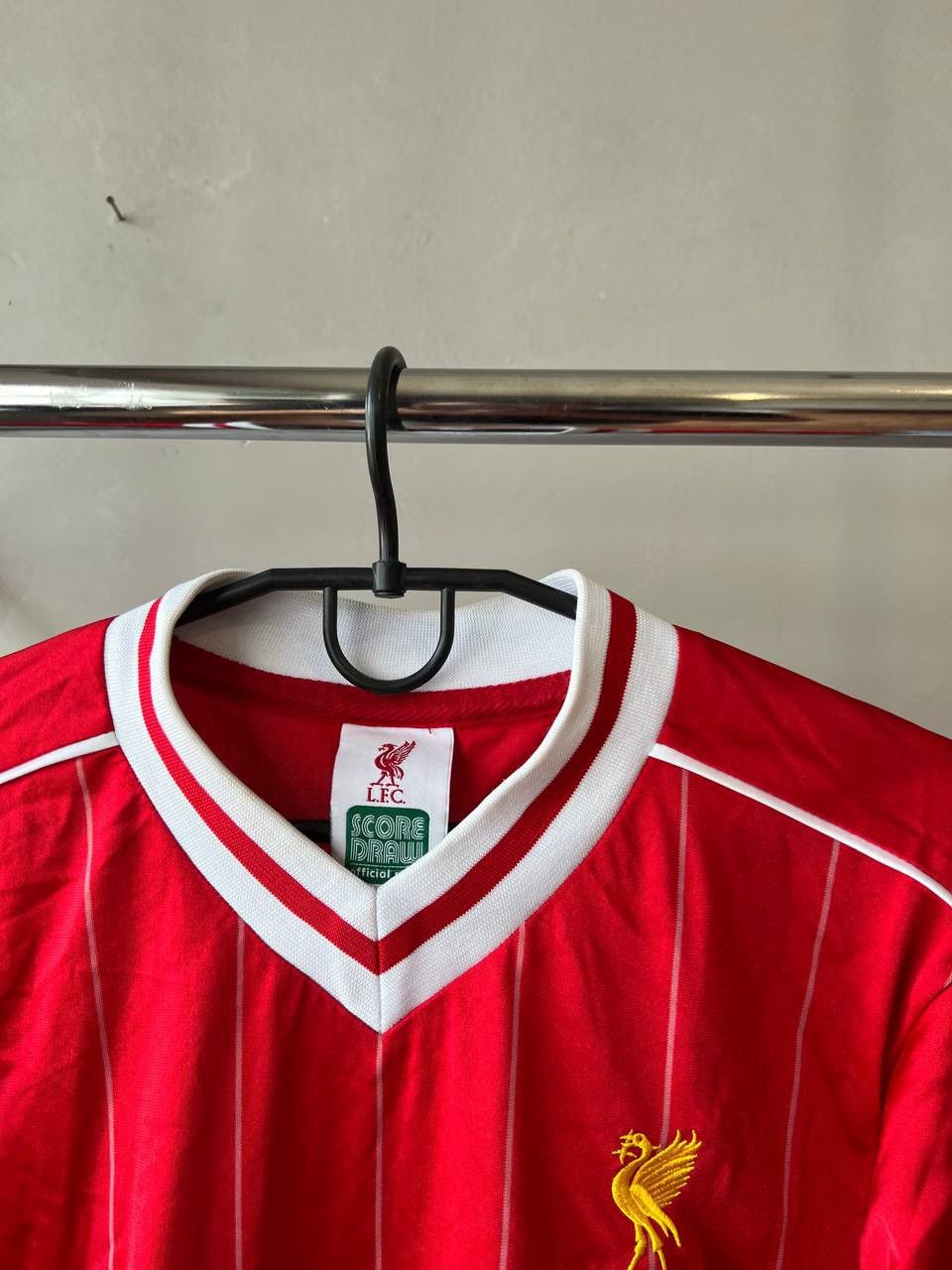 Sports Specialties 1982/83 LIVERPOOL REMAKE SCORE DRAW SOCCER FOOTBALL JERSEY Size US M / EU 48-50 / 2 - 5 Thumbnail