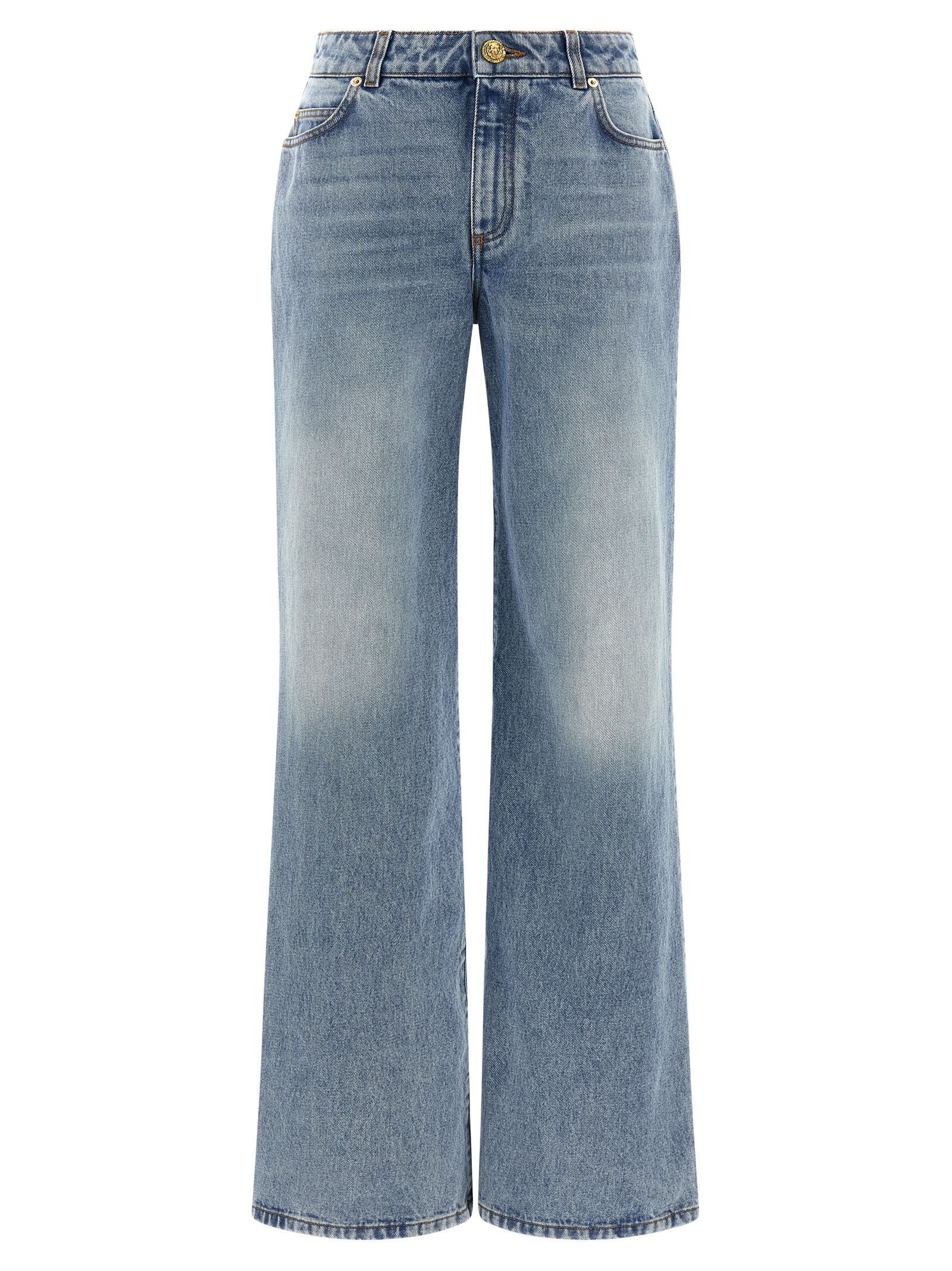 Balmain Straight Leg Jeans Size 28" / US 6 / IT 42 - 1 Thumbnail