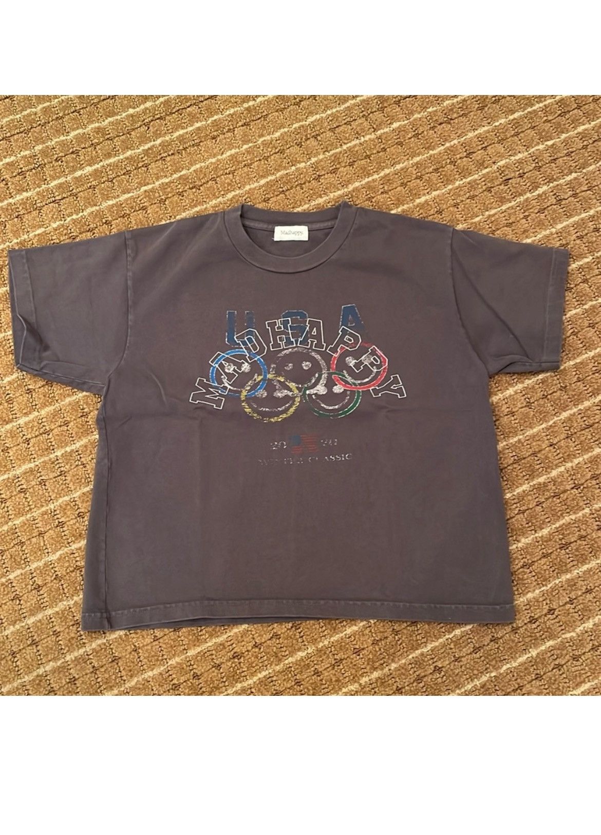 Madhappy Madhappy USA 2020 WINTER CLASSIC BLACK VINTAGE T-SHIRT SZ S Size S / US 4 / IT 40 - 1 Thumbnail
