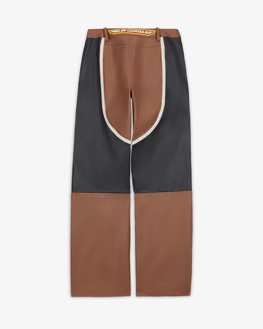 Jordan Brand × Travis Scott Jordan x Travis Scott Cactus Jack Leather Pants Archaeo Size 25" / US 0 / IT 36 - 2 Thumbnail