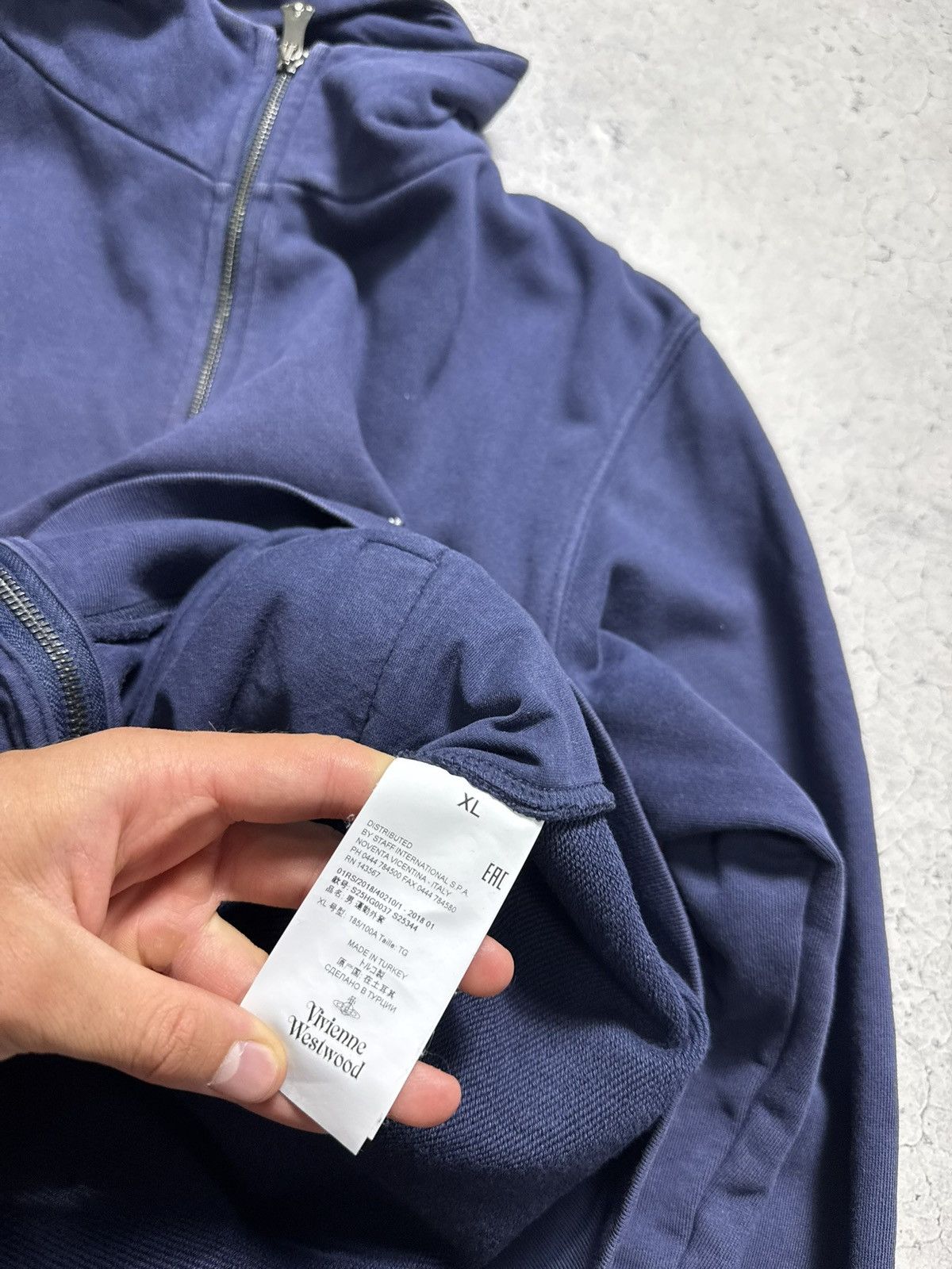 Vivienne Westwood Vivienne Westwood Full Zip Jacket Luxury Vintage Rare Size US XL / EU 56 / 4 - 10 Thumbnail
