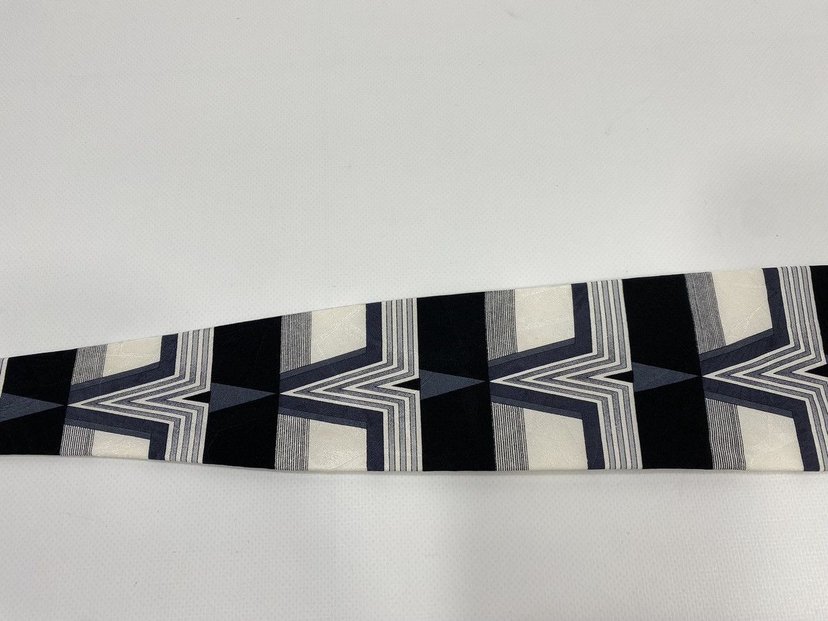 Pierre Balmain 🔥LASTDROP🔥 80s Pierre Balmain Couture Made In Korea Silk Tie Size ONE SIZE - 5 Thumbnail