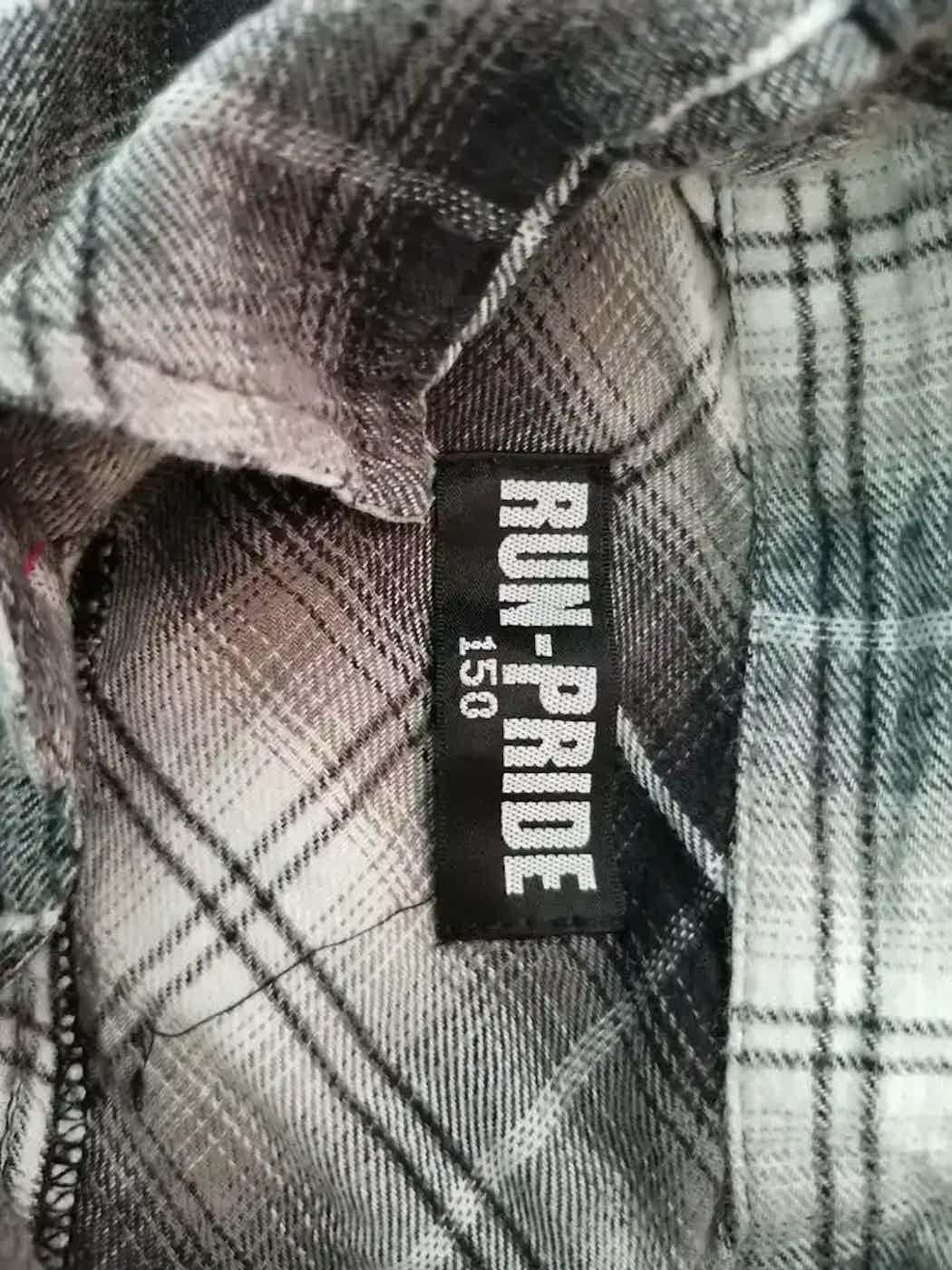 Flannel Vintage Run Pride Skull Big Logo Flannel Size US S / EU 44-46 / 1 - 6 Thumbnail