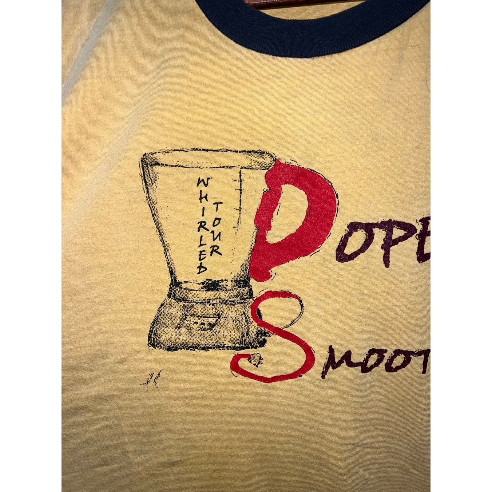 Vintage Dope Smoothie Band Shirt Whirled Tour Ringer Tour Tee XL Size US XL / EU 56 / 4 - 3 Thumbnail