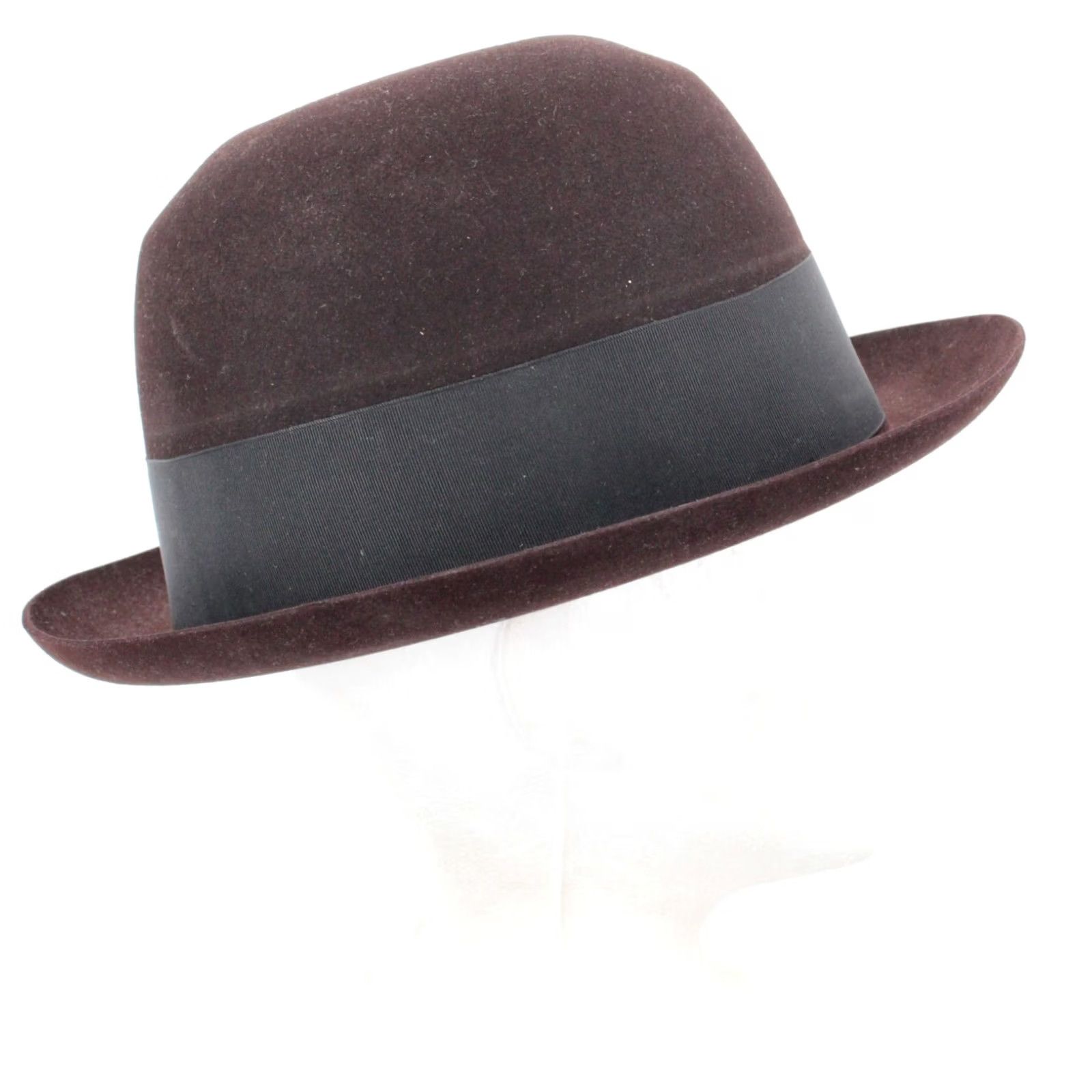 KEEN VINTAGE Keens Bowler Hat Dark Brown 7 1/8 Mens Size ONE SIZE - 4 Thumbnail