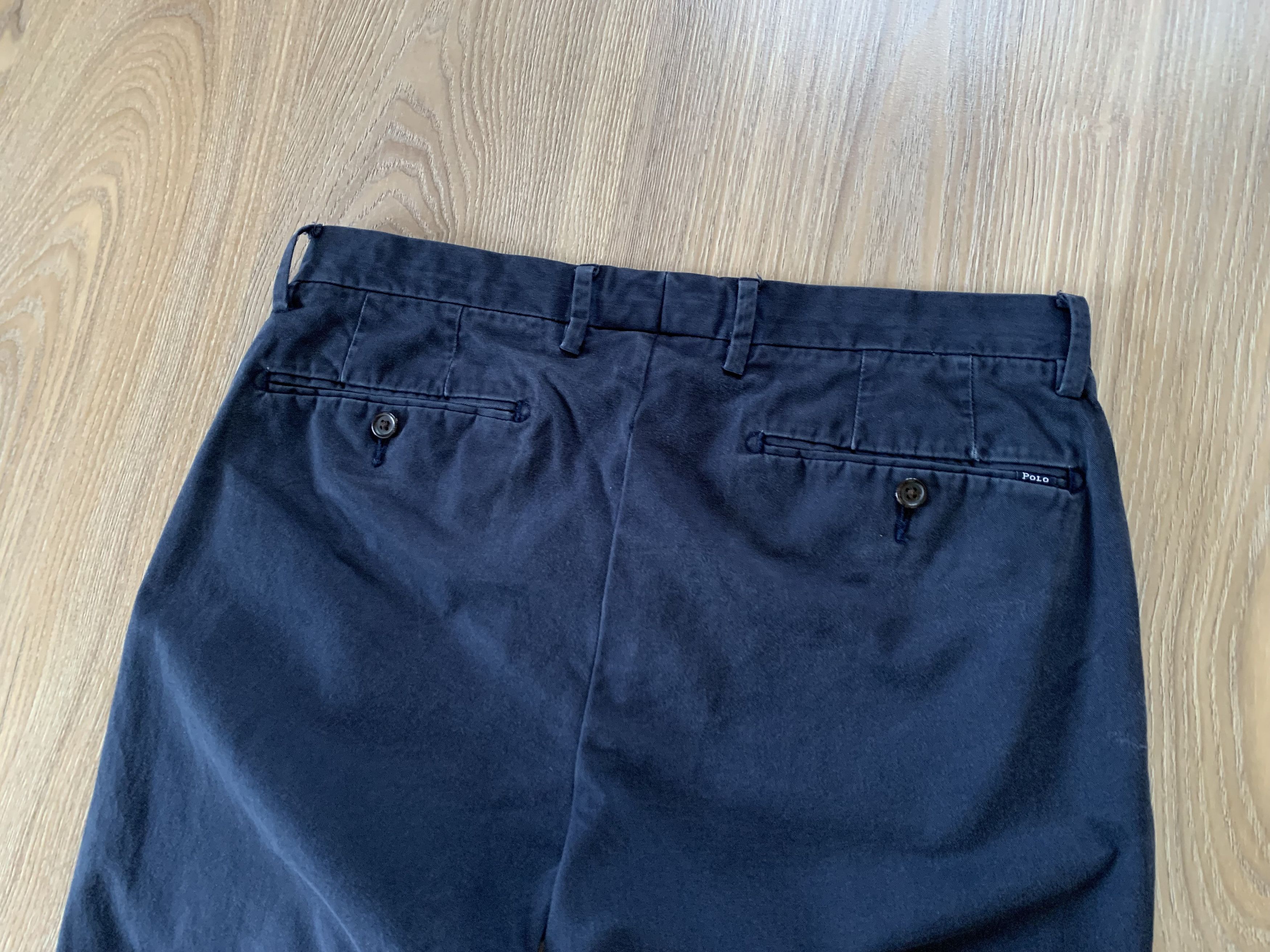 Polo Ralph Lauren × Ralph Lauren Polo Ralph Lauren Stretch Slim Fit Blue Chino Pants Size US 31 - 6 Thumbnail