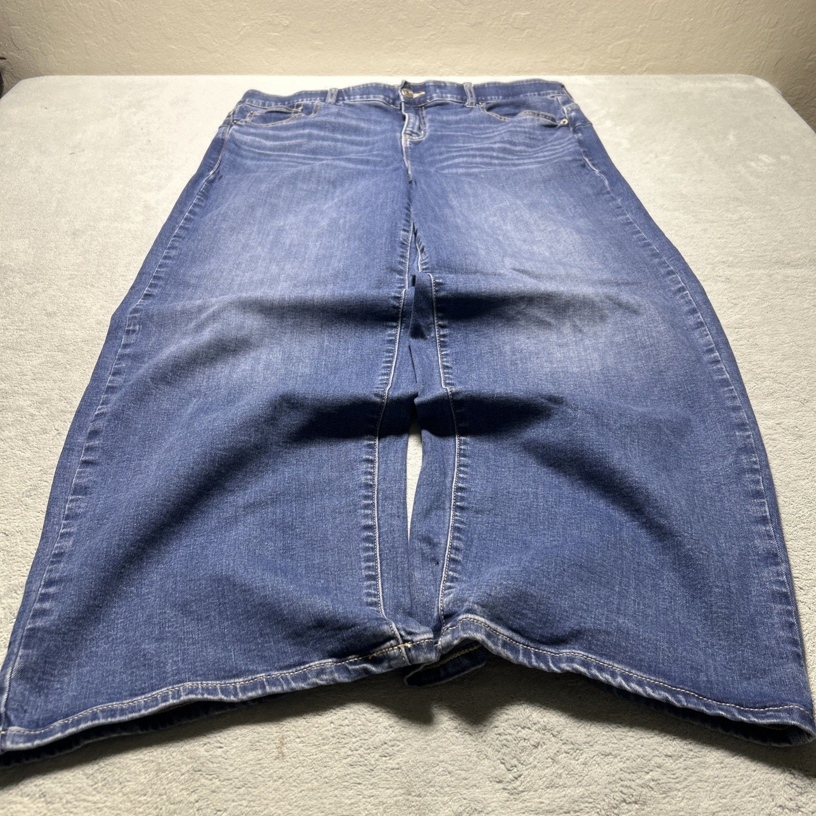 JNCO Beyond Baggy Jeans Womens 18 40x29 Hamilton Wide Leg Loose Size 40" / US 18 - 2 Thumbnail