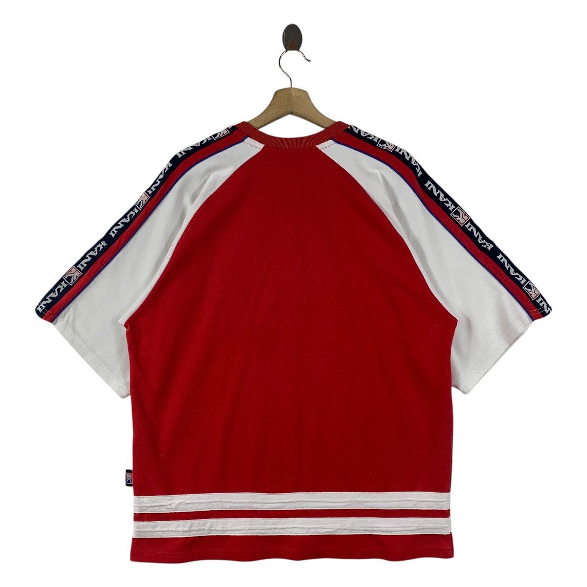 Karl Kani × Vintage Vintage KARL KANI spellout embroidery tees Size US L / EU 52-54 / 3 - 4 Thumbnail