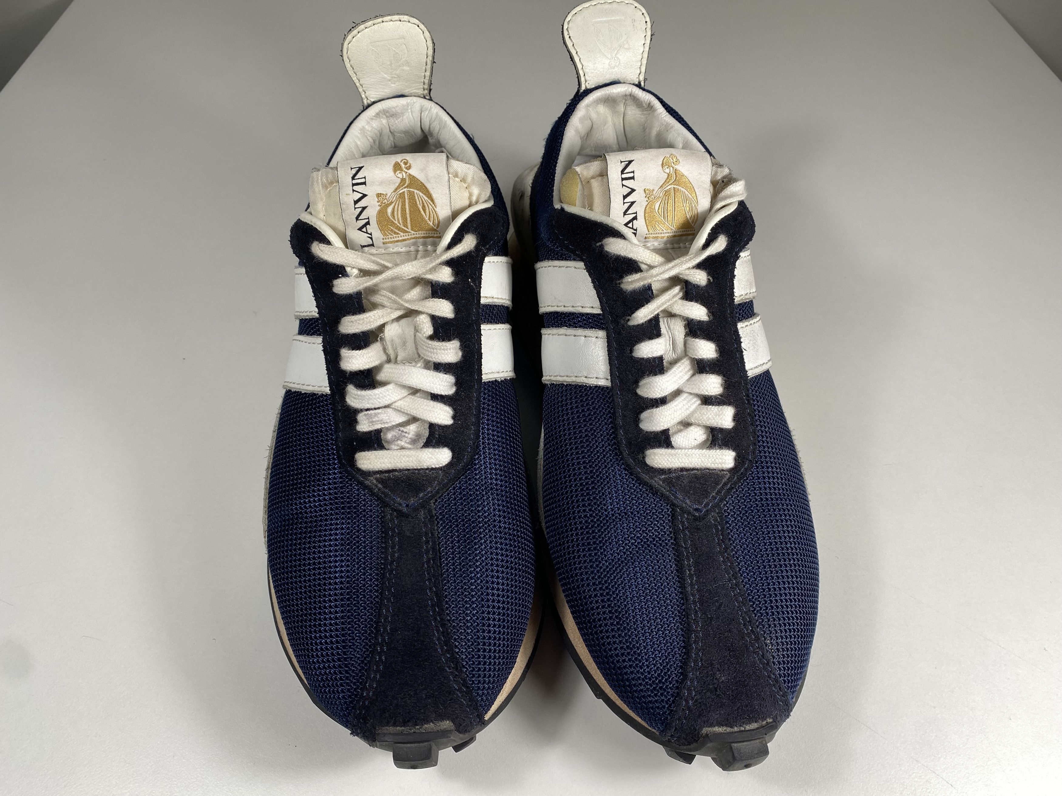 Lanvin Lanvin Mesh Bumper Sneaker "Navy Blue" Size US 6 / EU 39 - 2 Thumbnail