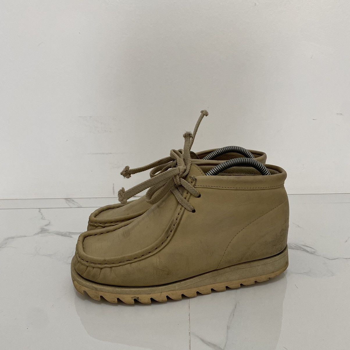 Bape Bape Manhunt Leather Boots Size US 6 / IT 36 - 2 Thumbnail