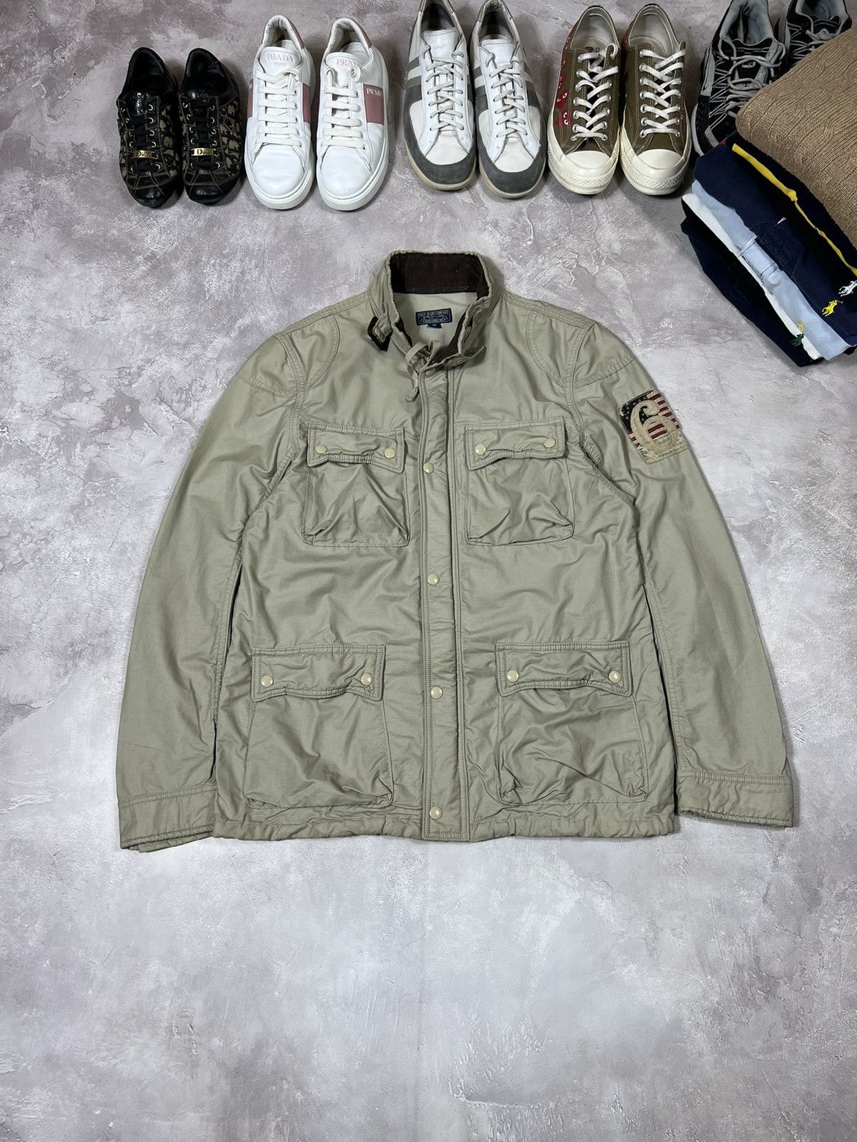 Polo Ralph Lauren Vintage Polo Ralph Lauren M 65 Military Jacket Size US M / EU 48-50 / 2 - 1 Thumbnail