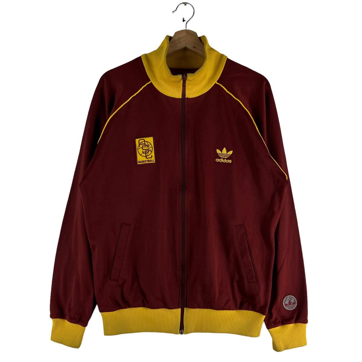 Adidas 🔥VINTAGE ADIDAS ZIPPER JACKET ASC BIG LOGO SPELL OUT Size US M / EU 48-50 / 2 - 1 Thumbnail
