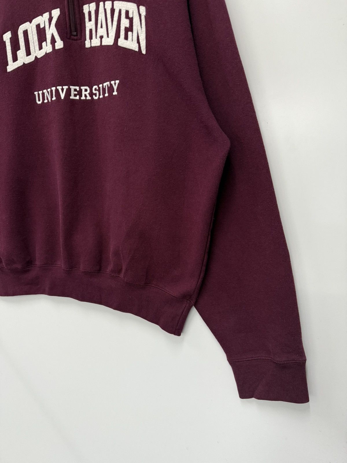 Collegium 🔥 JanSport Lock Haven University Outdoor Half Zipper Sweat Size US M / EU 48-50 / 2 - 2 Thumbnail