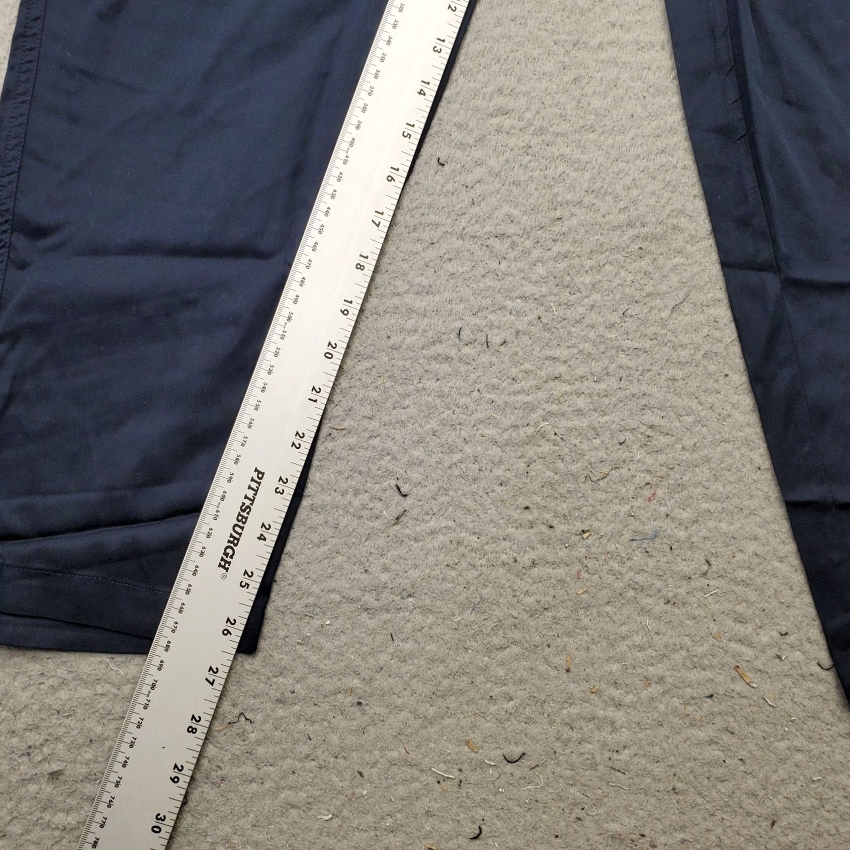 Vintage Max Jeans Paperbag Pants Womens Size 6 Navy Outdoor Straight Leg Belted Waist Navy Outdoor Straight Leg Pants Womens Size 6 Size 28" / US 6 / IT 42 - 4 Thumbnail