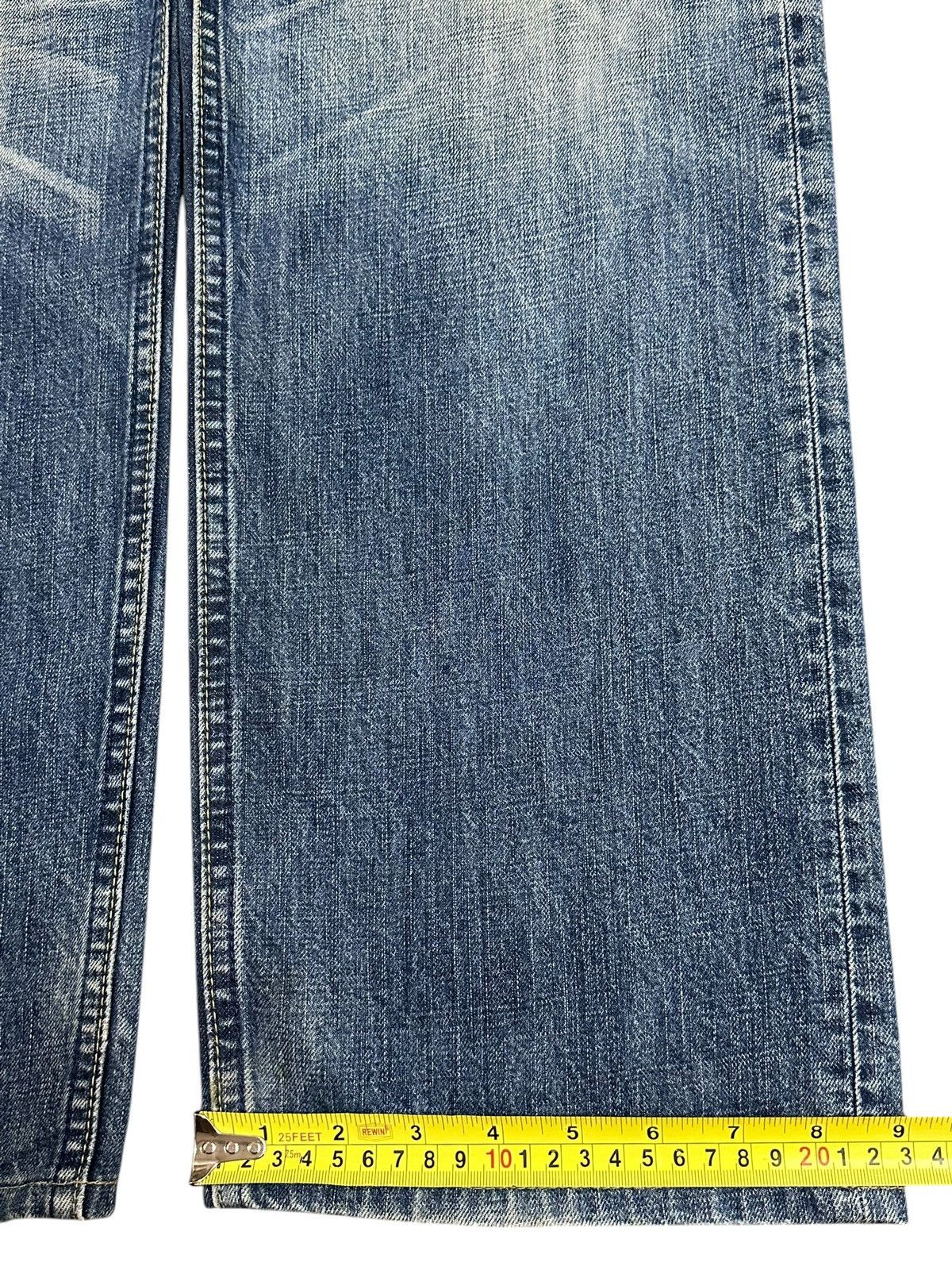 Levi's Vintage 90s Levis 503 Blue Mud Wash Style Distressed Jeans Size US 32 / EU 48 - 8 Thumbnail