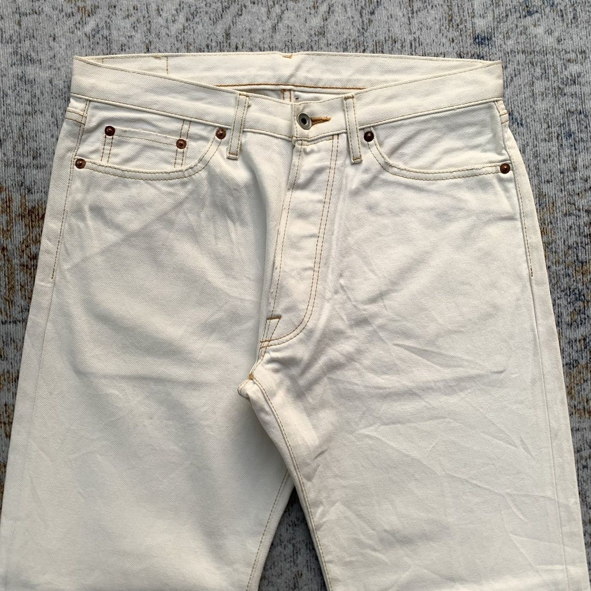 Japanese Brand Japanese Brand Crows Selvedge Redline Raw Denim Jeans Size US 32 / EU 48 - 2 Thumbnail