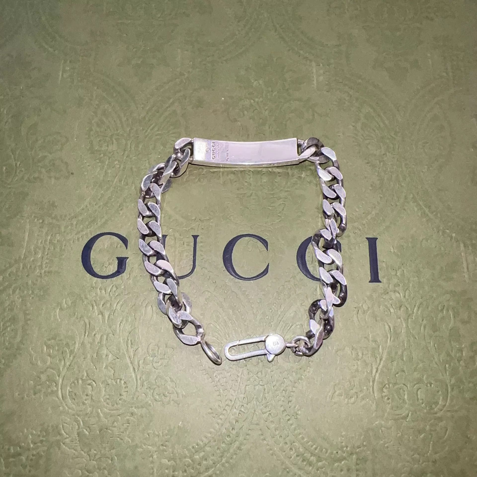Gucci GUCCI Ghost Skull Cuban Chain 925 Silver Unisex Size ONE SIZE - 5 Thumbnail