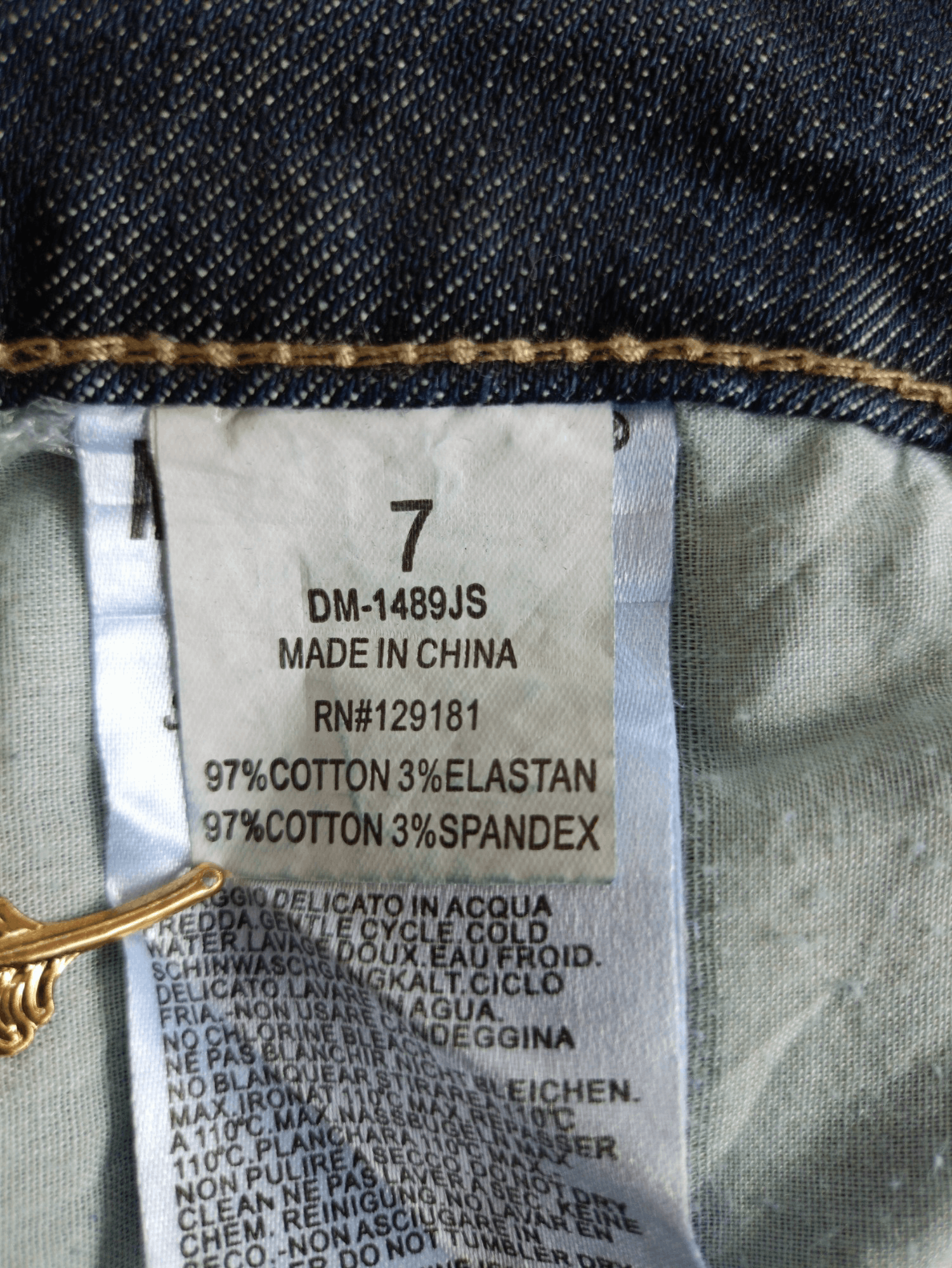 Japanese Brand × Vintage Machine Classic Japanese Jeans Vintage Denim Size 28" / US 6 / IT 42 - 15 Thumbnail