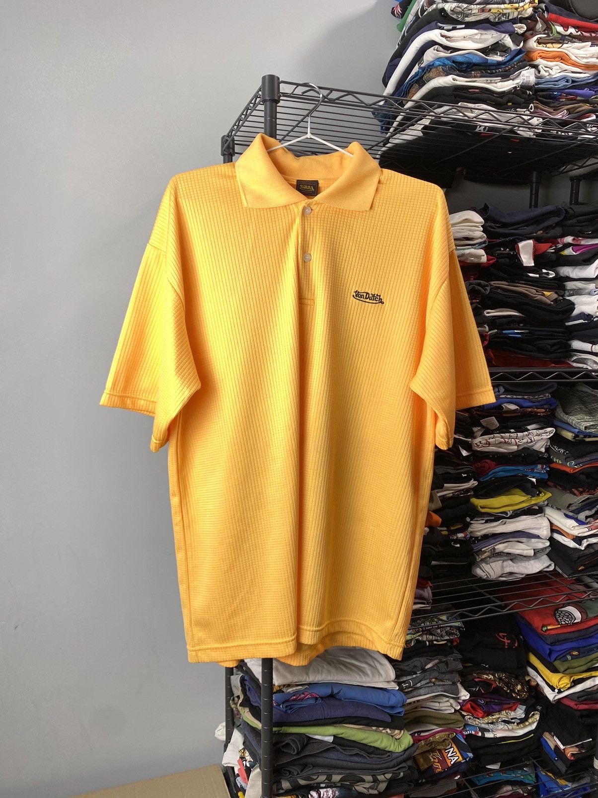Von Dutch 1990’s Vintage Von Dutch Polo Shirt Size US XL / EU 56 / 4 - 1 Thumbnail