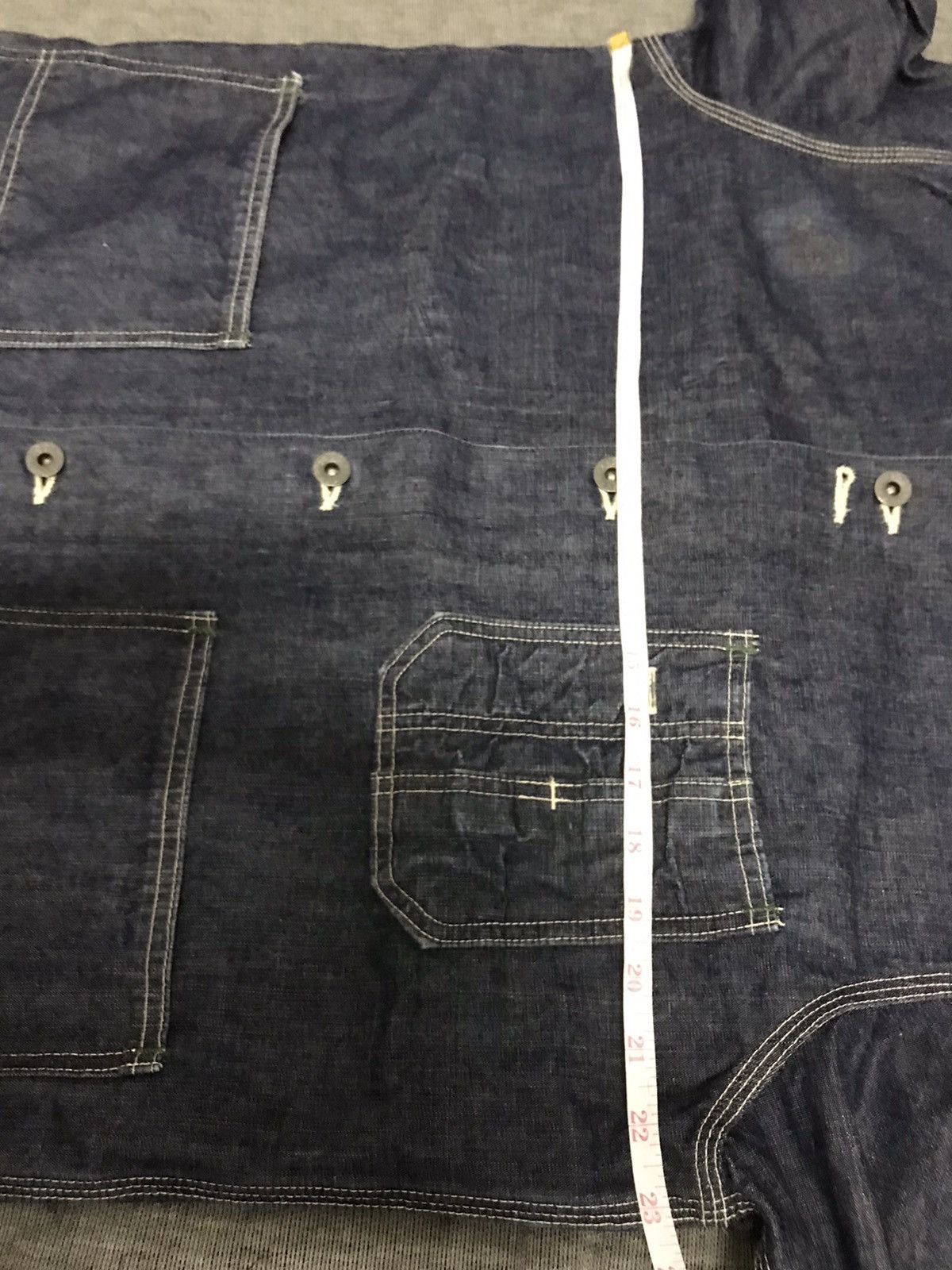 Japanese Brand × Johnbull JohnBull Denime Maker Seldvege Chore Jacket Size US M / EU 48-50 / 2 - 10 Thumbnail