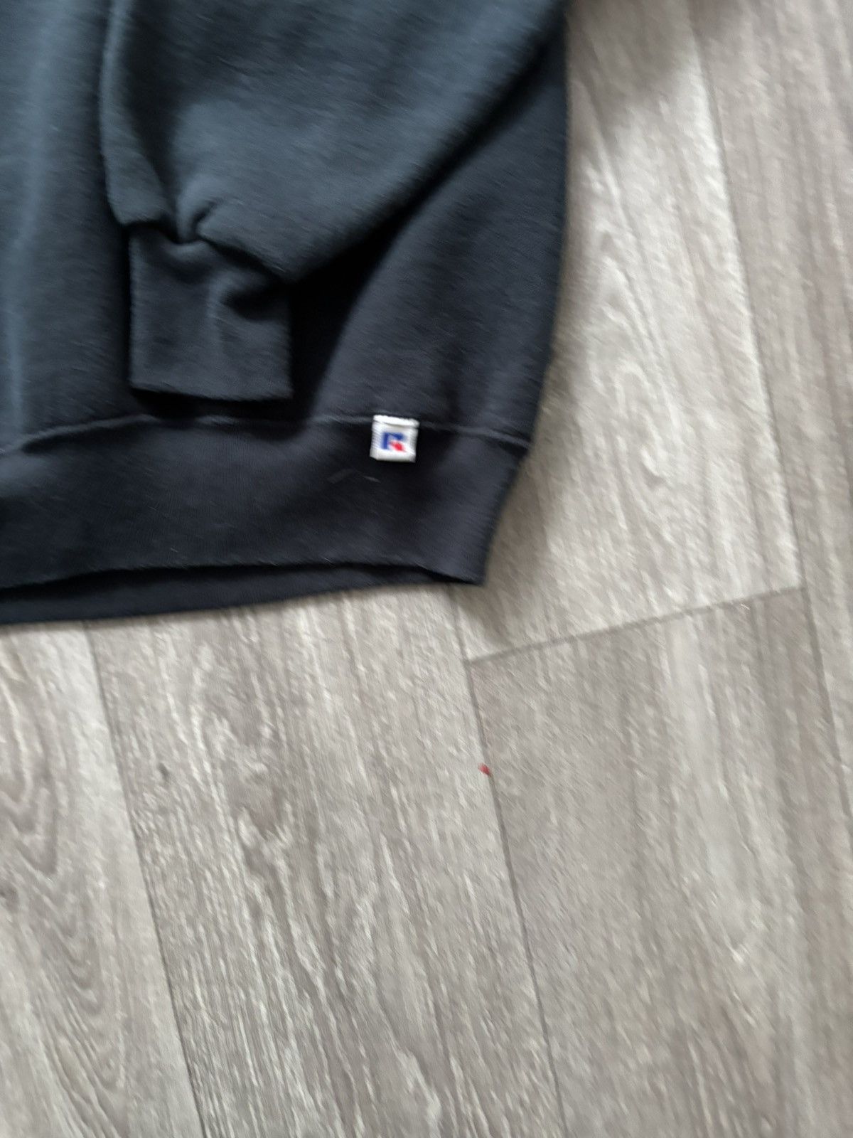 Russell Athletic Vintage 90s Russell Athletic Black Sweatshirt Made in USA Size US L / EU 52-54 / 3 - 3 Thumbnail