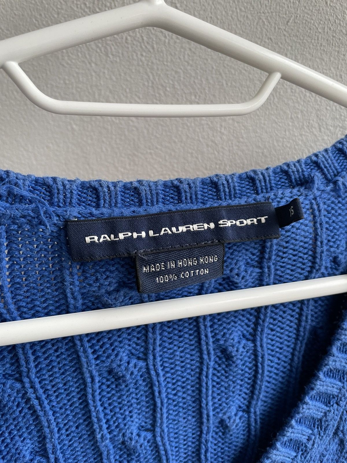 Polo Ralph Lauren Polo Ralph Lauren PRL Cable Knit Jumper Navy Blue Sweater Size XS / US 0-2 / IT 36-38 - 5 Thumbnail