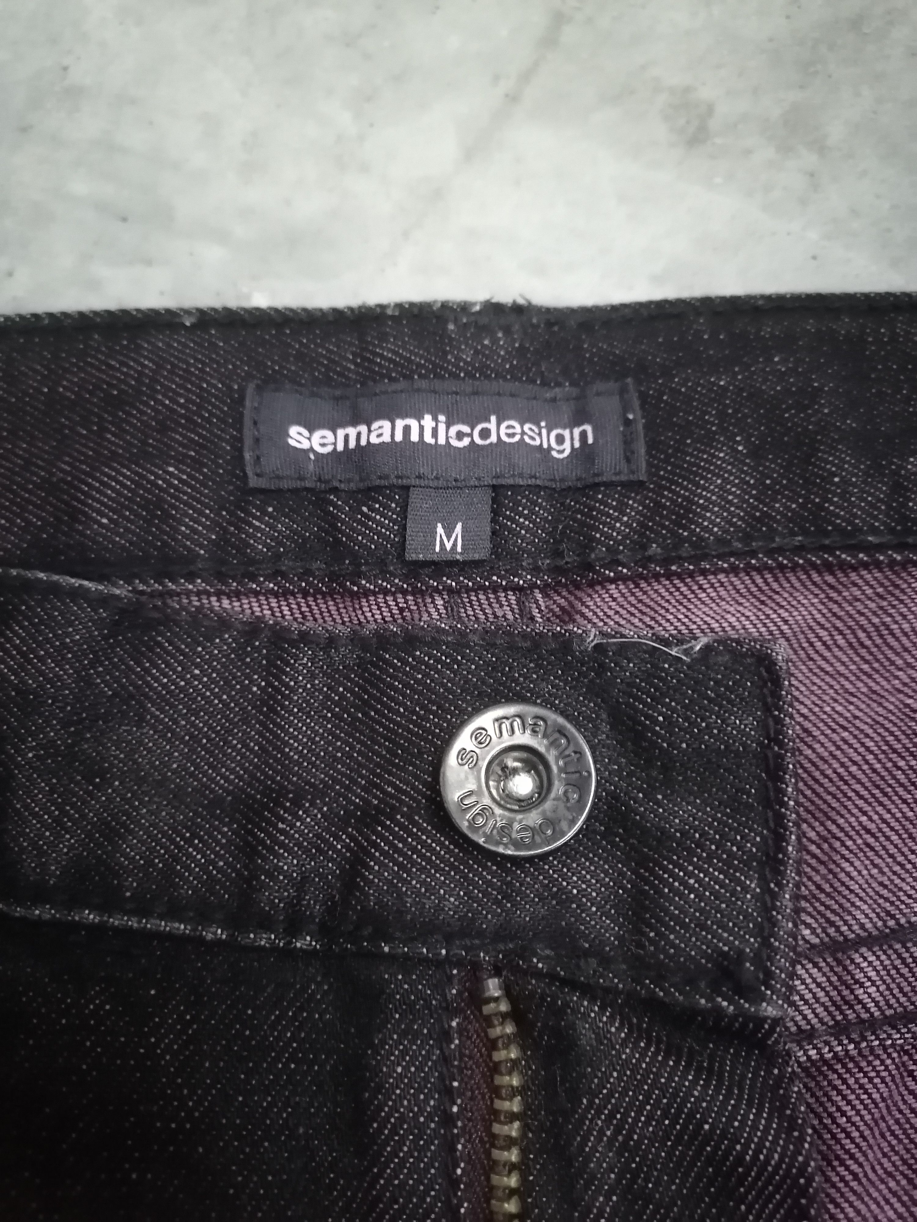 14th Addiction × If Six Was Nine × Le Grande Bleu (L.G.B.) Semantic Design Claw Mark Denim Pants Size US 31 - 6 Thumbnail