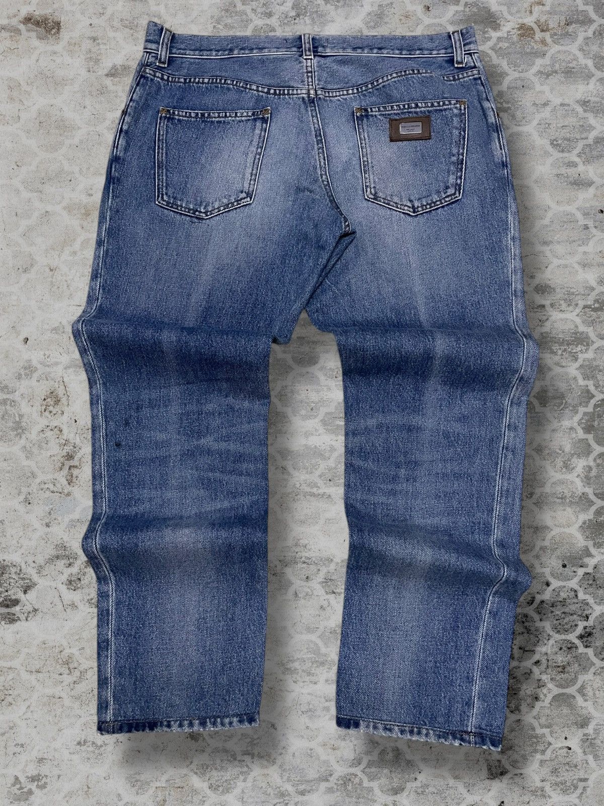 Dolce & Gabbana Vintage Authentic Designer Dolce & Gabbana Distressed Denim Size US 34 / EU 50 - 8 Thumbnail