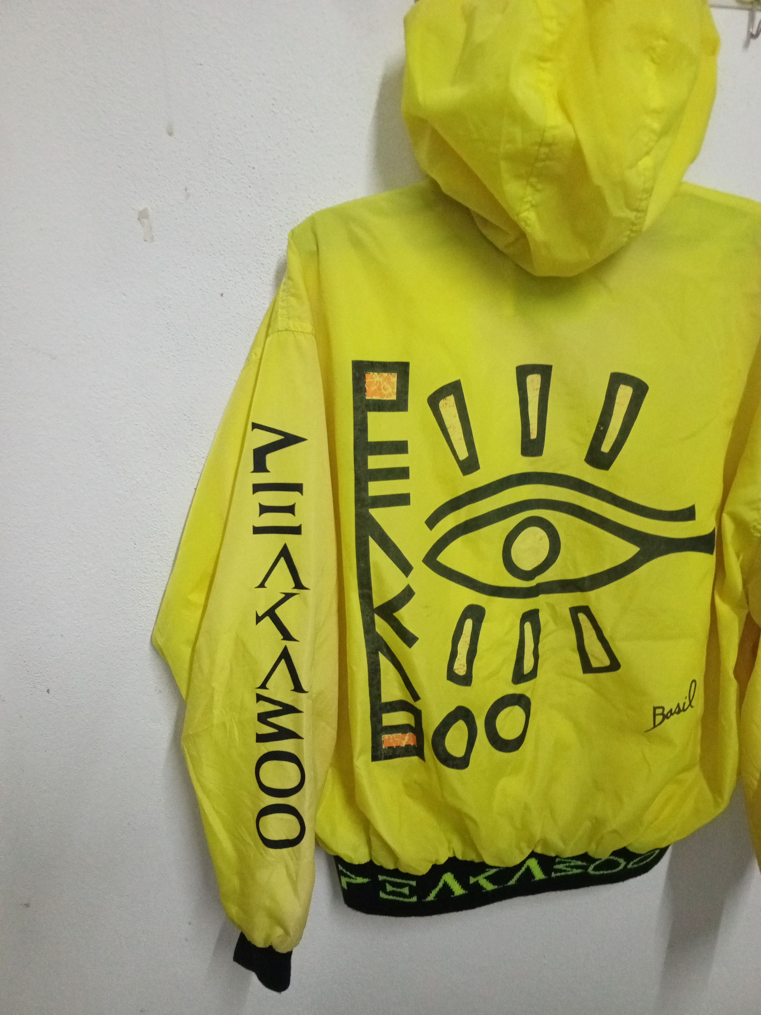 Japanese Brand YELLOW - NYLON PEAKABOO JACKET ZIPPER Size US XL / EU 56 / 4 - 2 Thumbnail