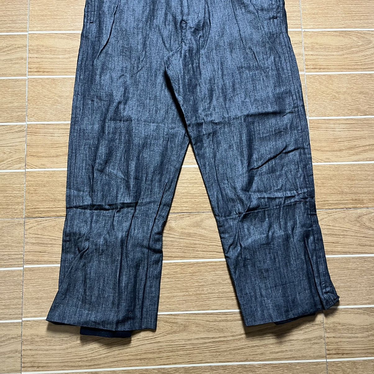 Yohji Yamamoto Yohji Yamamoto x La Vie En Noir Hybrid Ribbed Cuffs Pants Size US 30 / EU 46 - 4 Thumbnail
