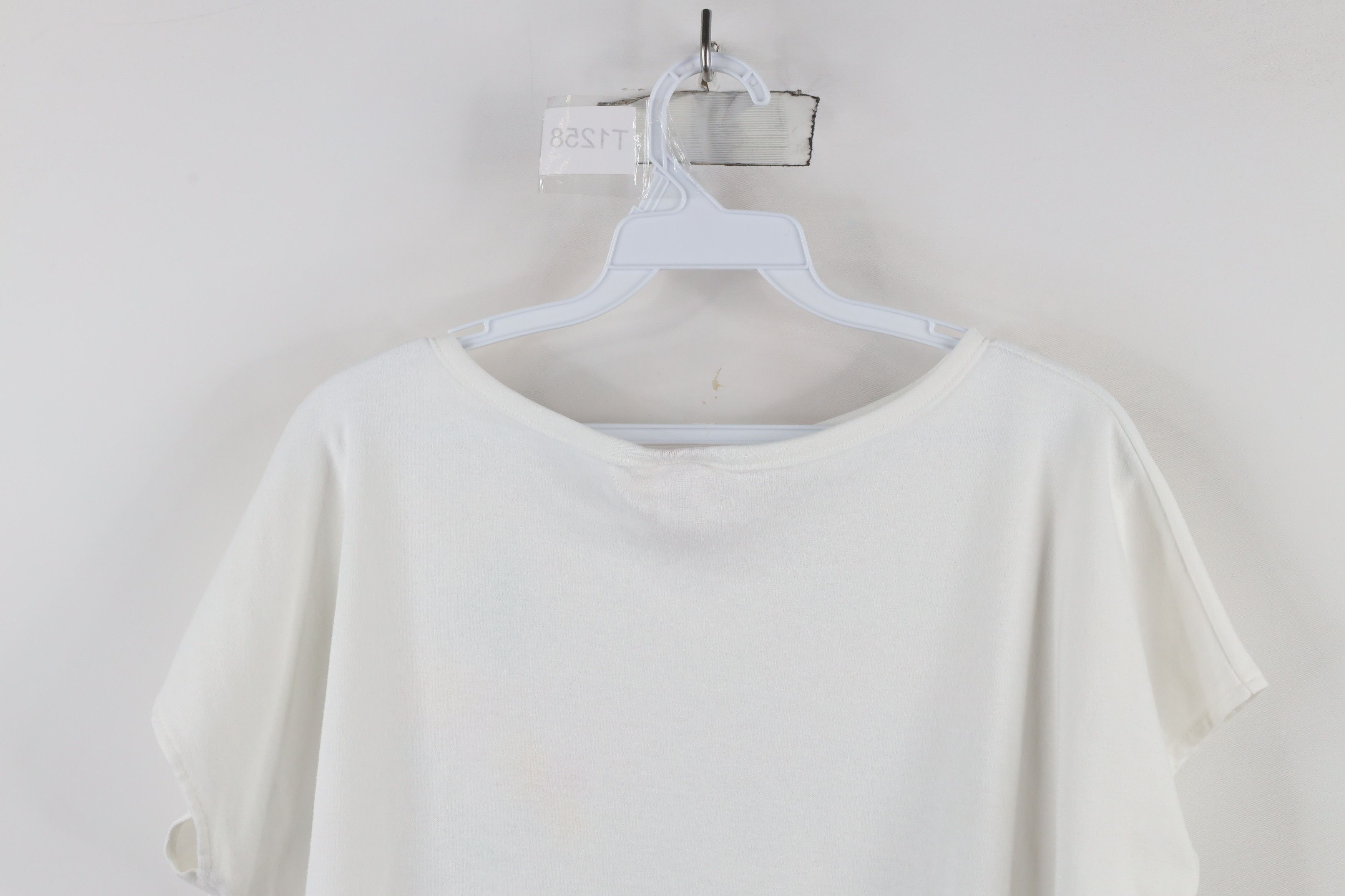 Vintage Vintage 80s 90s Streetwear Dolman Sleeve T-Shirt White USA Size L / US 10 / IT 46 - 9 Thumbnail