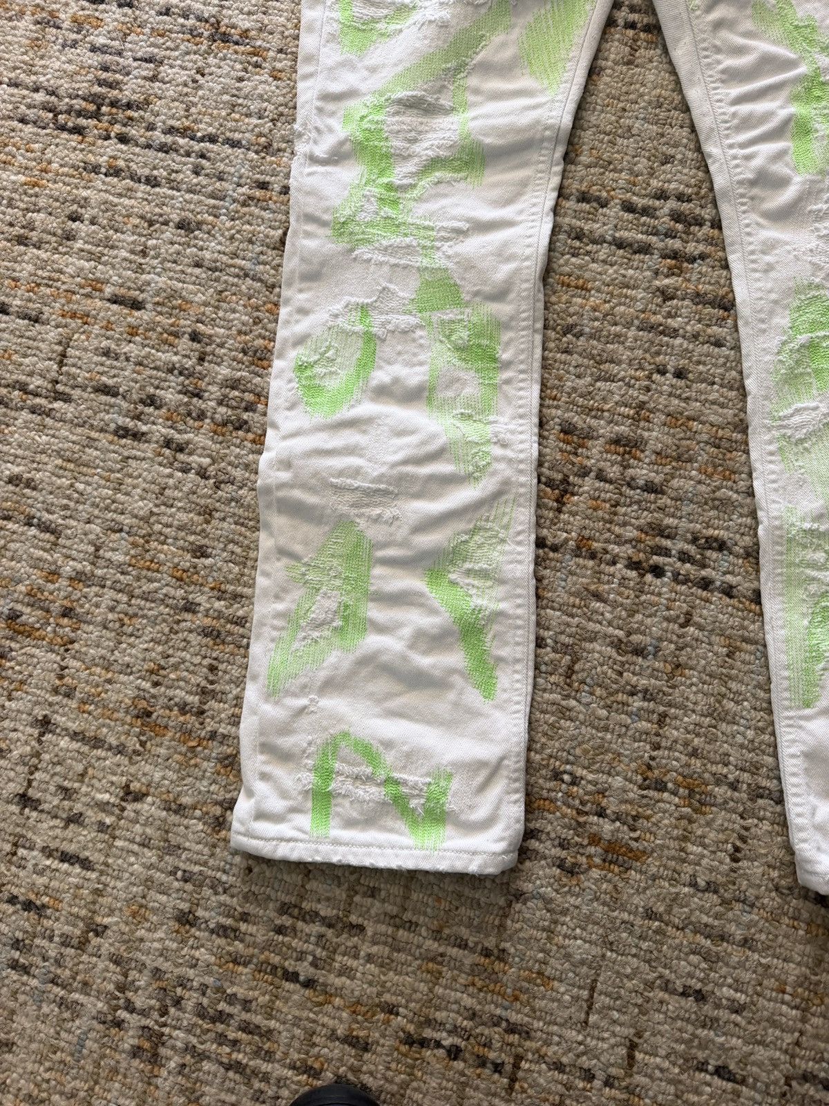 Endless Endless Denim white/green Size US 28 / EU 44 - 8 Thumbnail