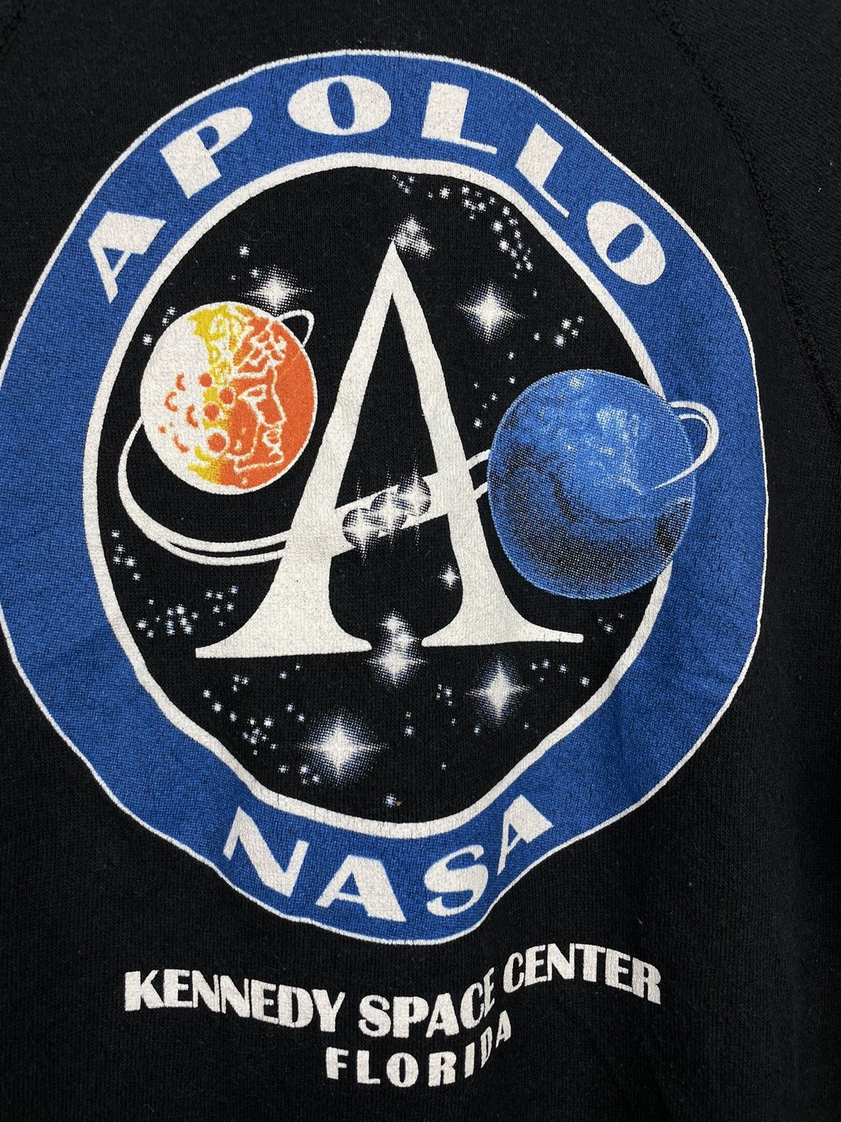 NASA Vintage 80s Apollo Nasa Kennedy Space Center Florida Size US XL / EU 56 / 4 - 4 Thumbnail