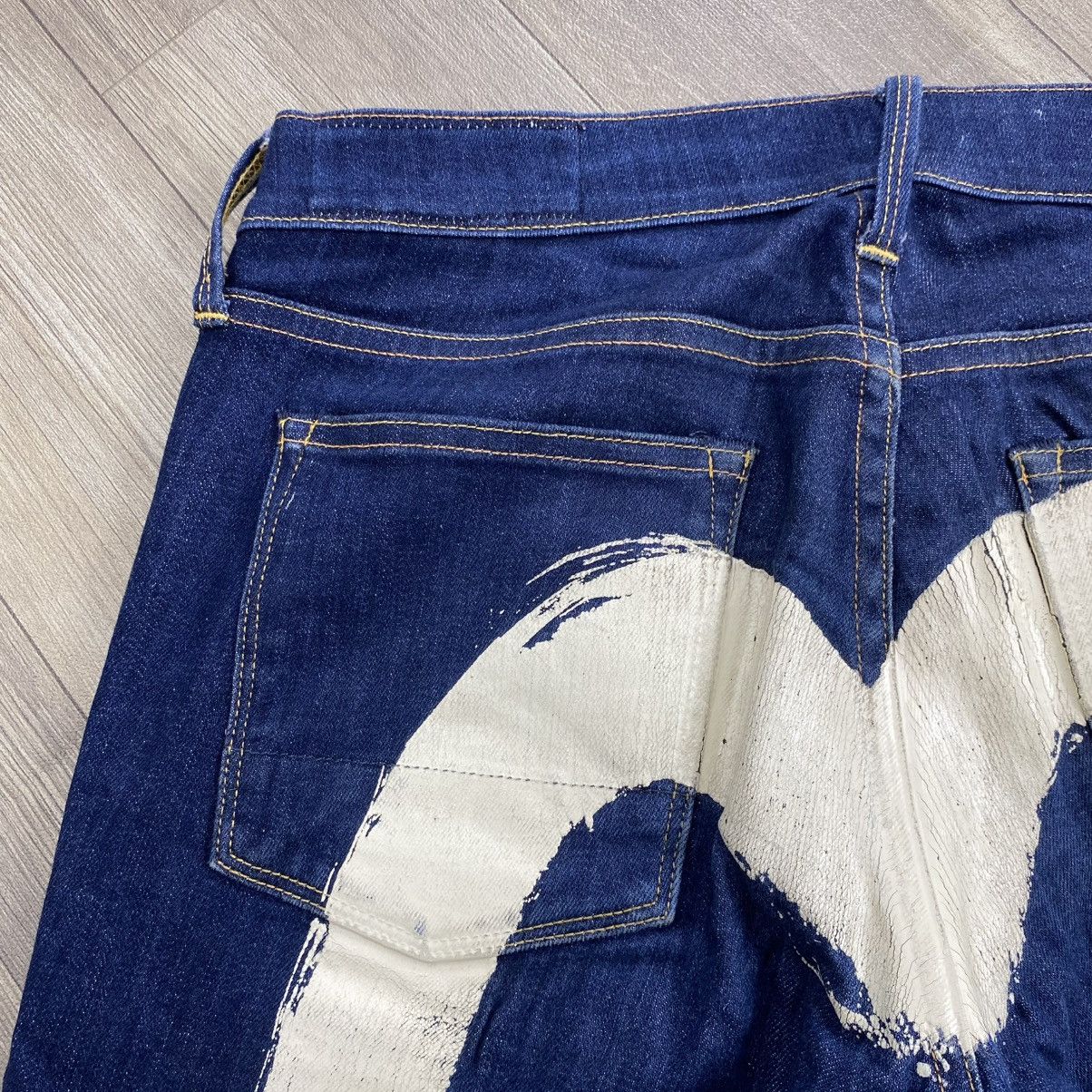 Evisu 2000s Vintage Evisu Daicock Big Logo Japan Denim Jeans Y2K Size US 28 / EU 44 - 6 Thumbnail