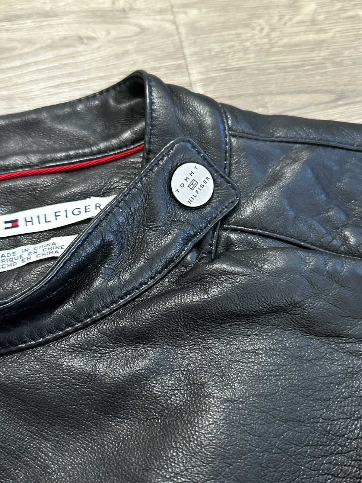 Tommy Hilfiger vtg tommy hifilger biker jacket Size XL / US 12-14 / IT 48-50 - 3 Thumbnail