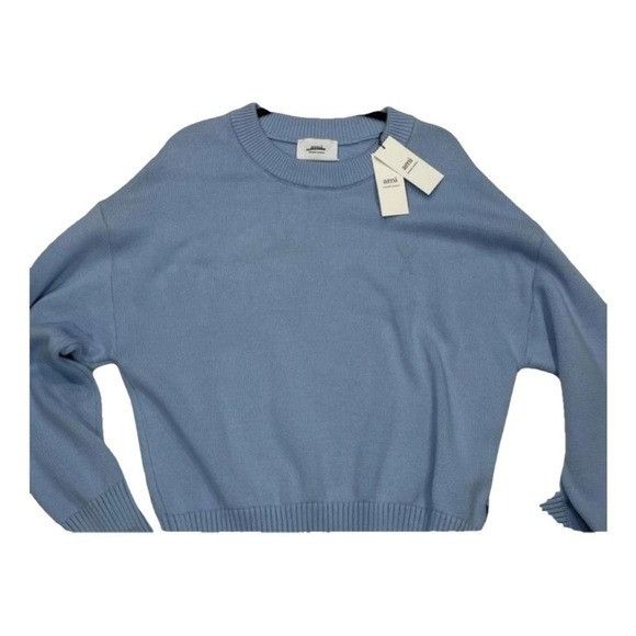 AMI Paris Crewneck Jumper Sky Blue Men'sXL