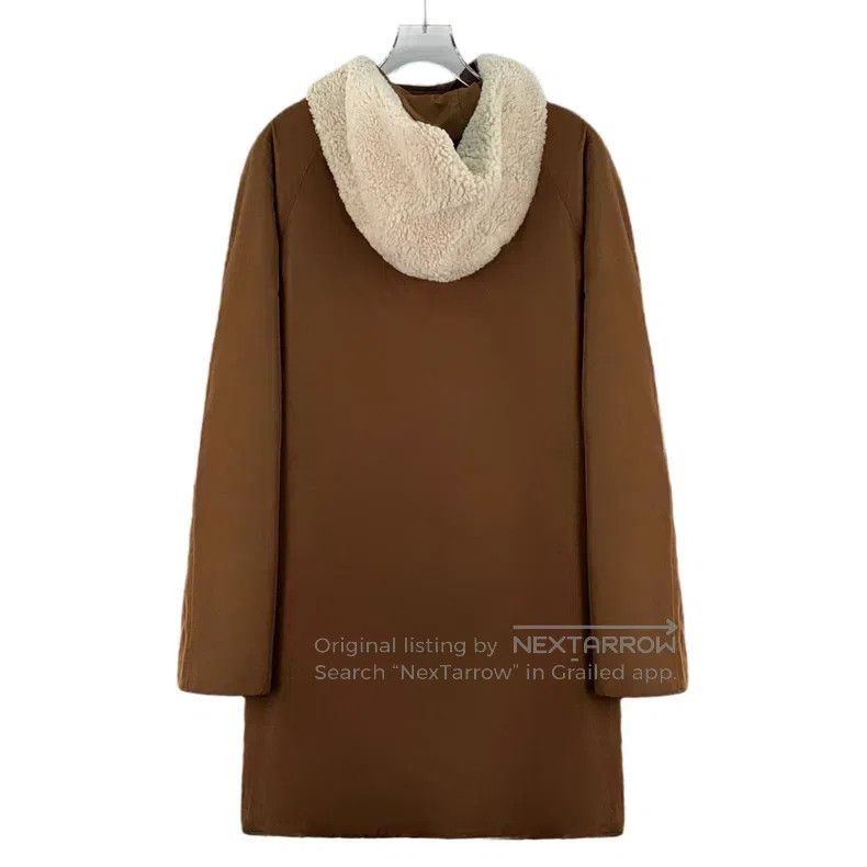 Loro Piana Loro Piana Dark brown cashmere hooded zipper long-sleeve r Size M / US 6-8 / IT 42-44 - 4 Thumbnail