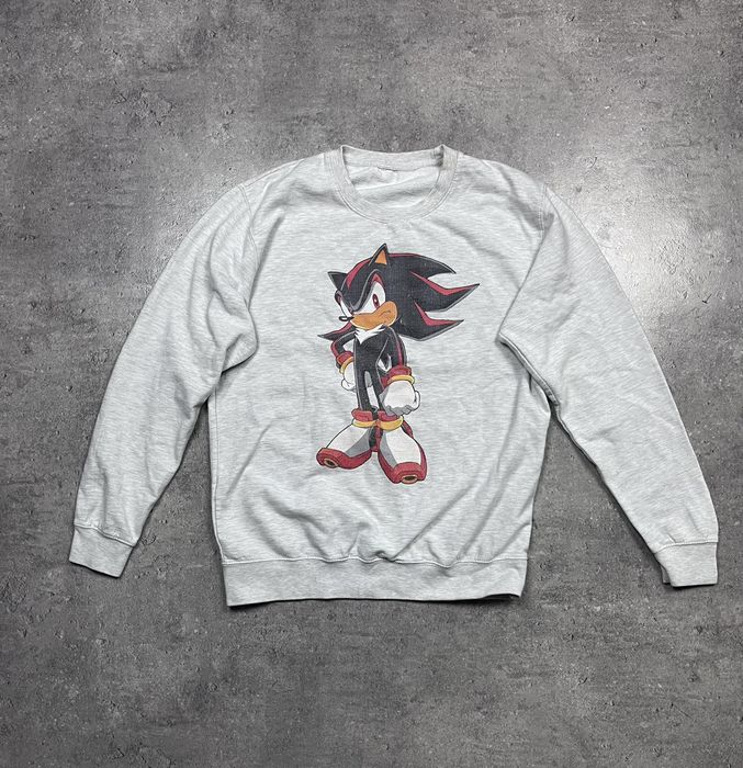 Vintage Sonic X Shadow Sega Anime T-shirt Sz-L