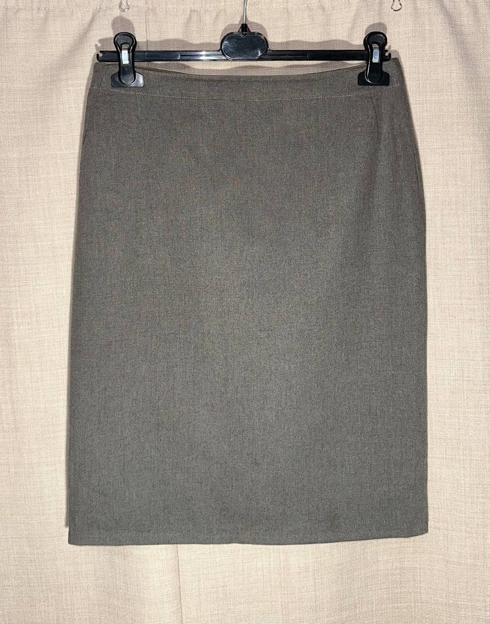 Emporio Armani Emporio Giorgio Armani Vintage classic Wool Skirt Pencil Size 31" - 1 Thumbnail