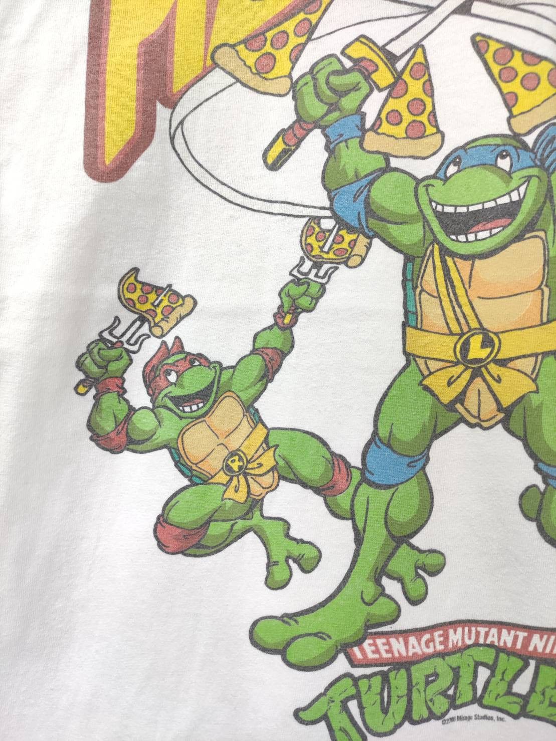 Vintage Set x 2 Vtg 00's Teenage Mutant Ninja Turtles TMNT T-Shirt Size US L / EU 52-54 / 3 - 4 Thumbnail