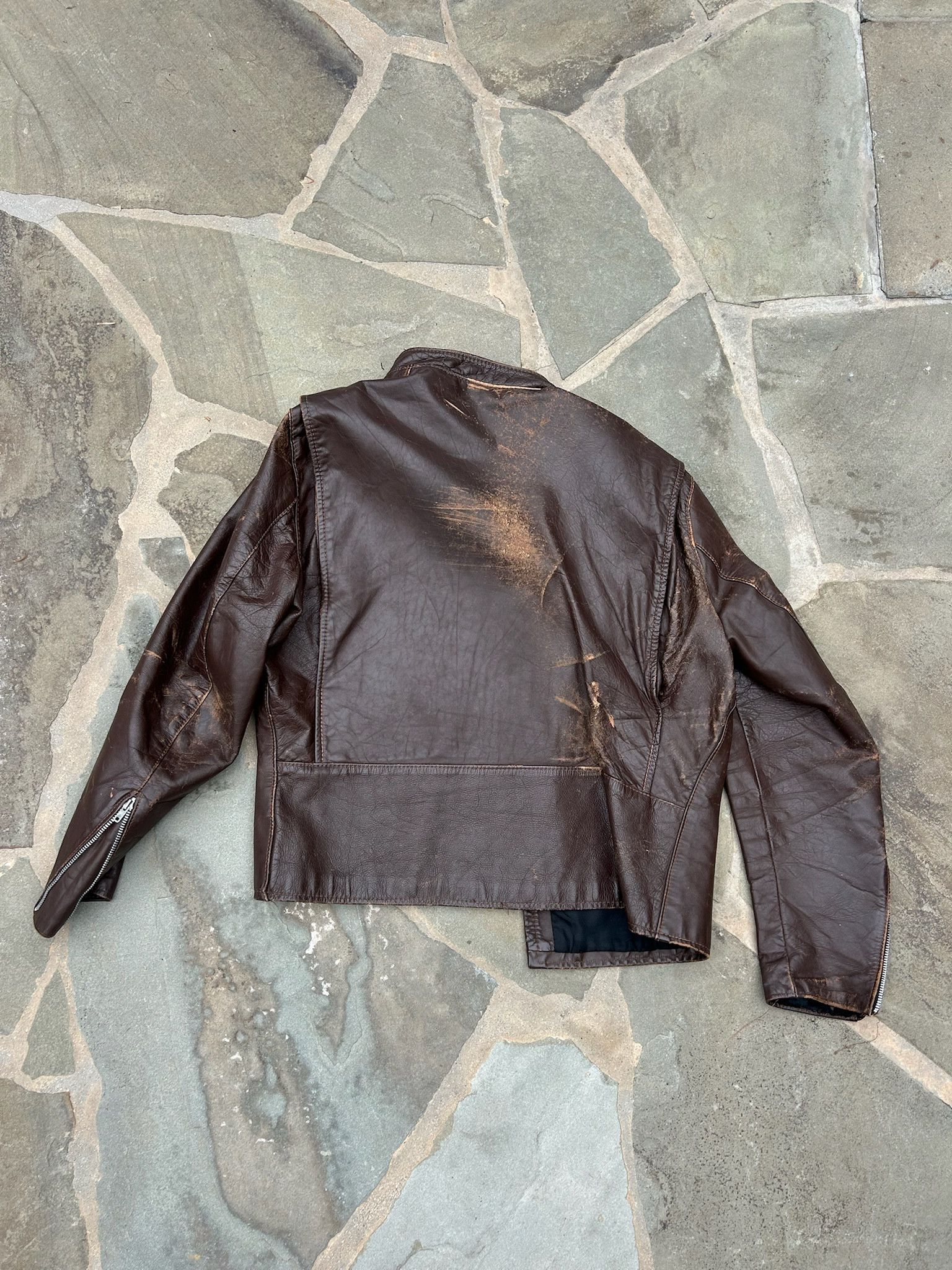 Brooks Vintage Brooks Leather Jacket Size US L / EU 52-54 / 3 - 2 Thumbnail