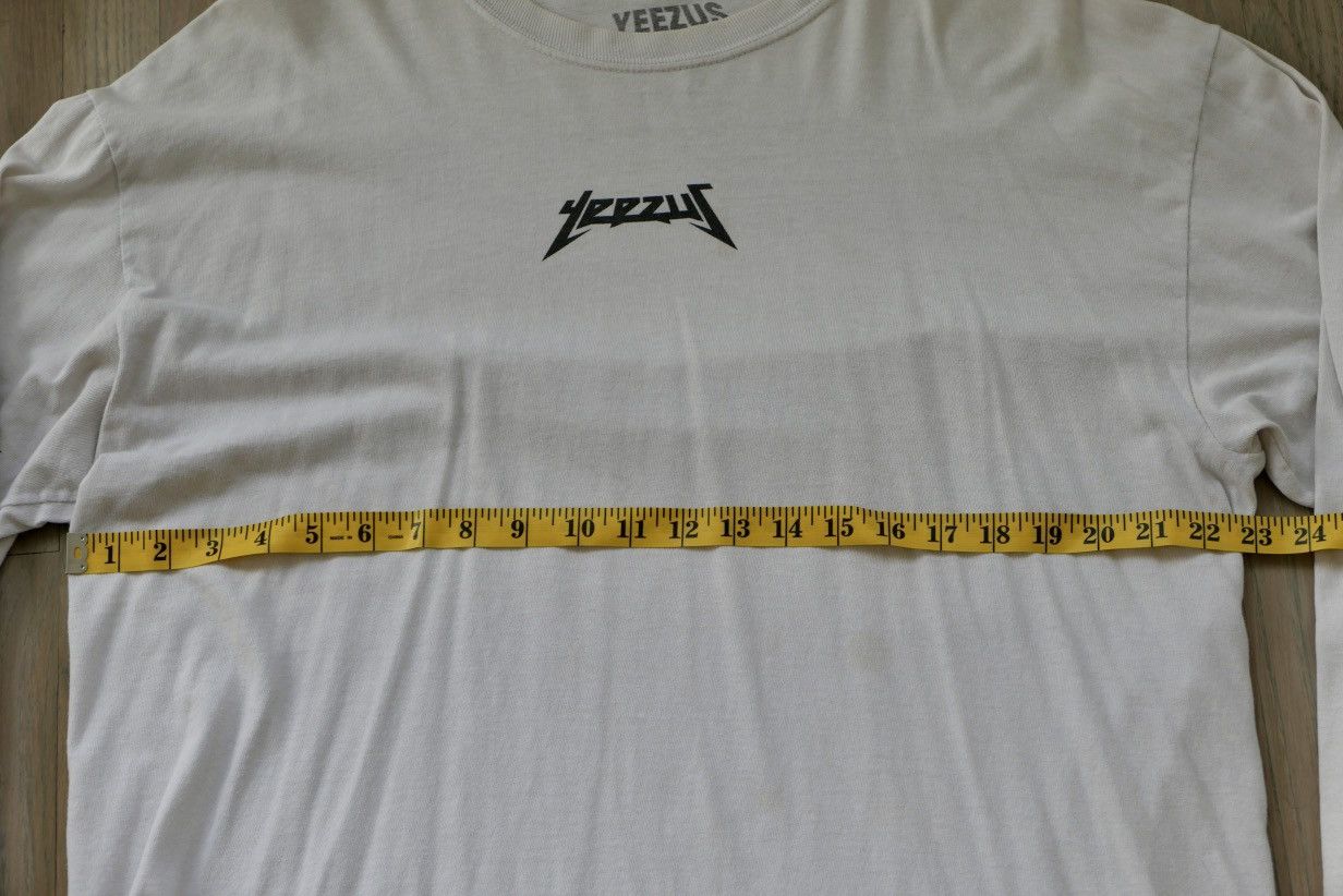 Kanye West Yeezus Tour Merch Long Sleeve Shirt Size US XL / EU 56 / 4 - 5 Thumbnail
