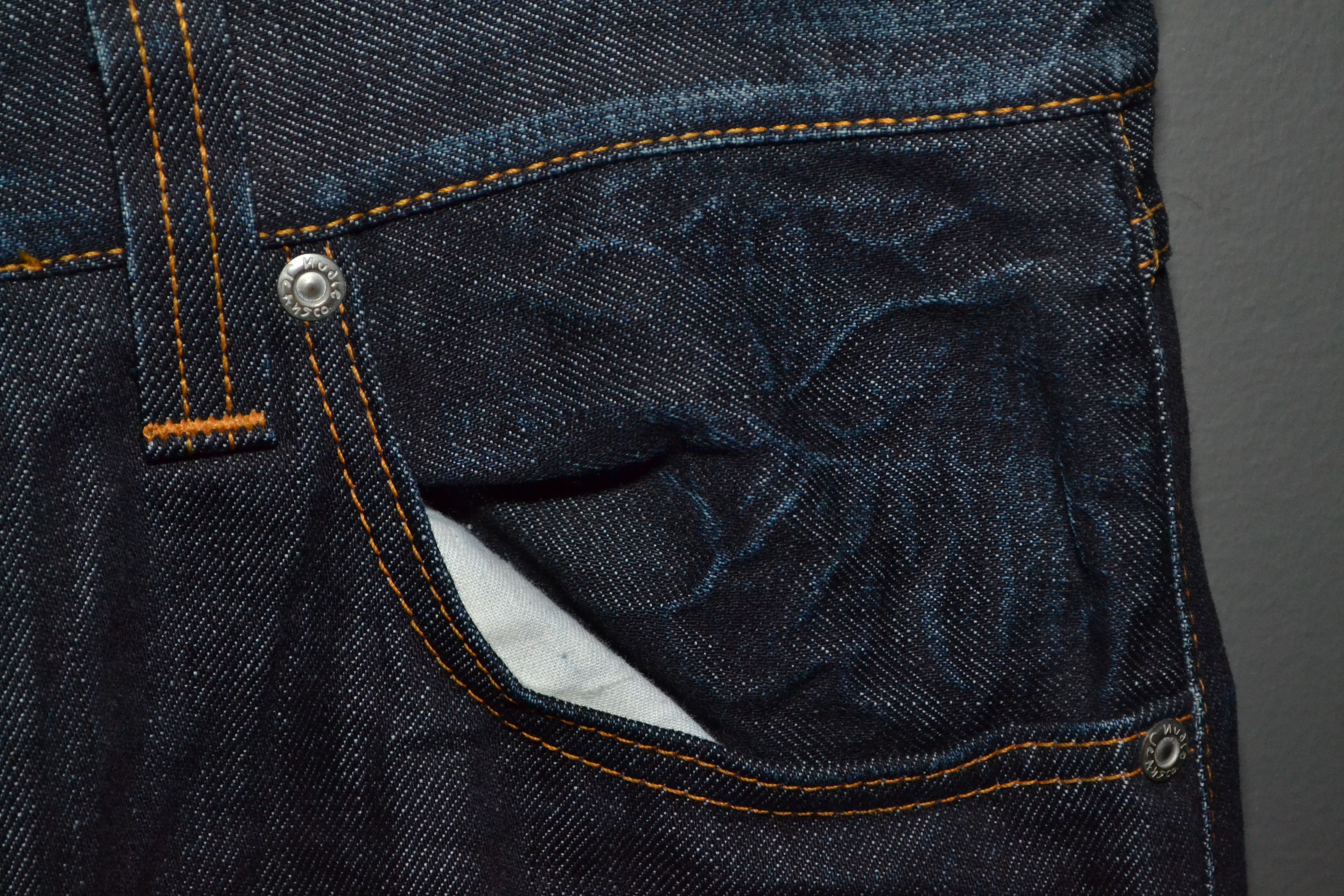 Nudie Jeans Nudie Jeans Big Bnegt Dark Crinkle 32 34 Cotton Size US 32 / EU 48 - 5 Thumbnail